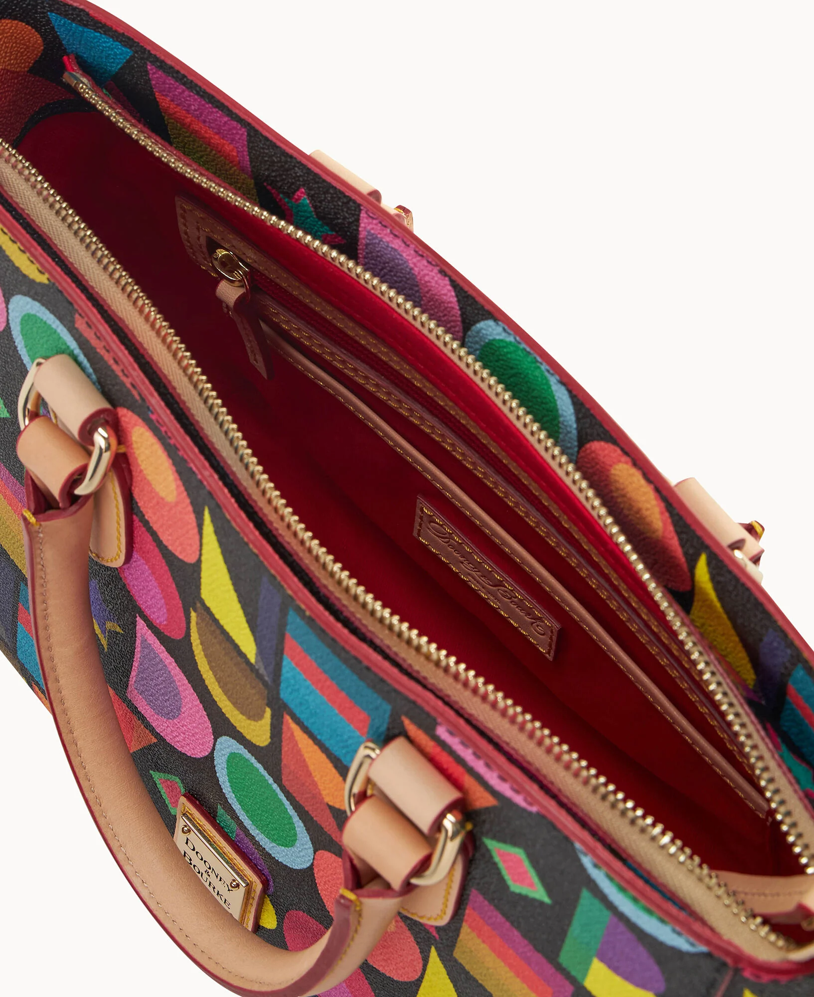 Art Deco Top Handle Tote - Image 3