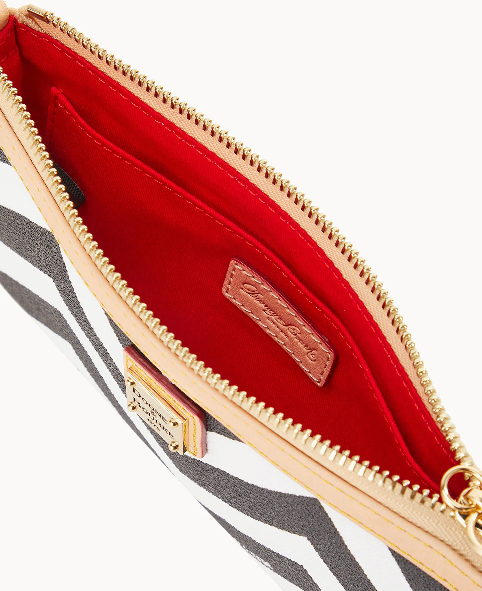 Chevron Large Slim Wristlet - Image 3
