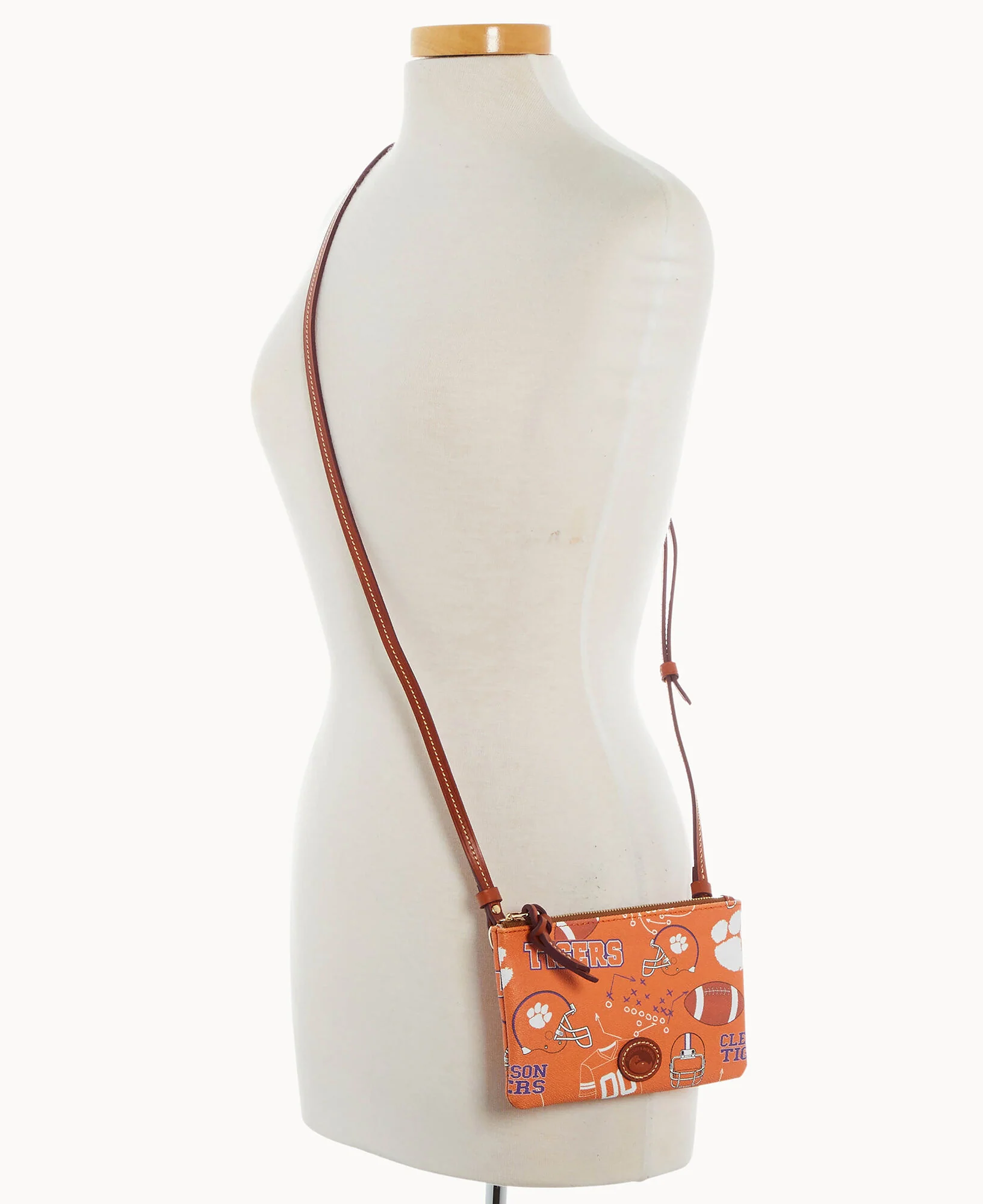 Collegiate Clemson Top Zip Crossbody - Image 4