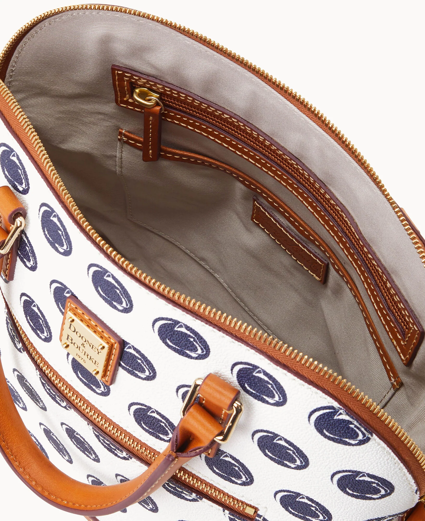 Collegiate Penn State University Domed Zip Satchel - Image 6
