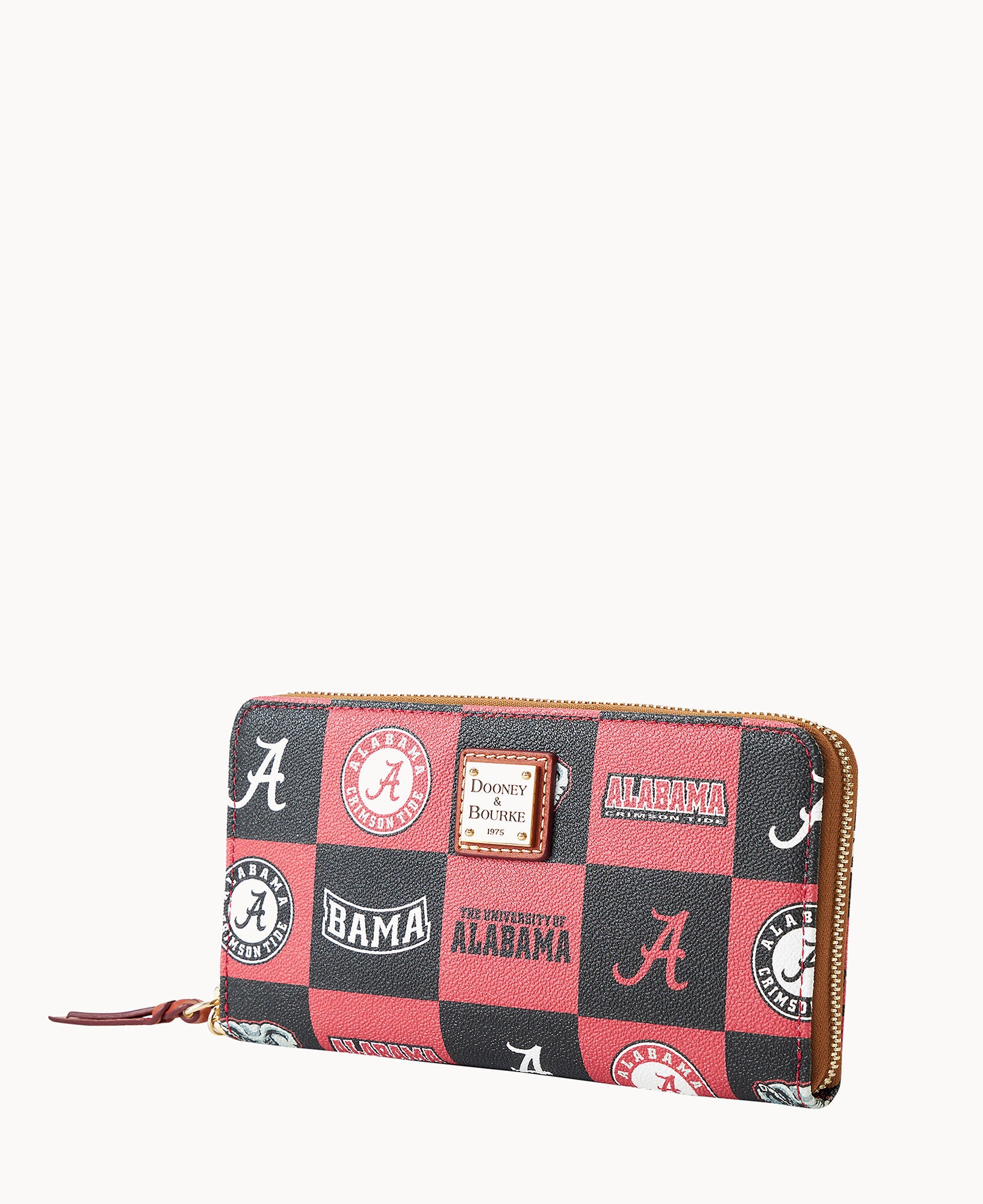 Collegiate University of Alabama Large Zip Around Wristlet - Image 2