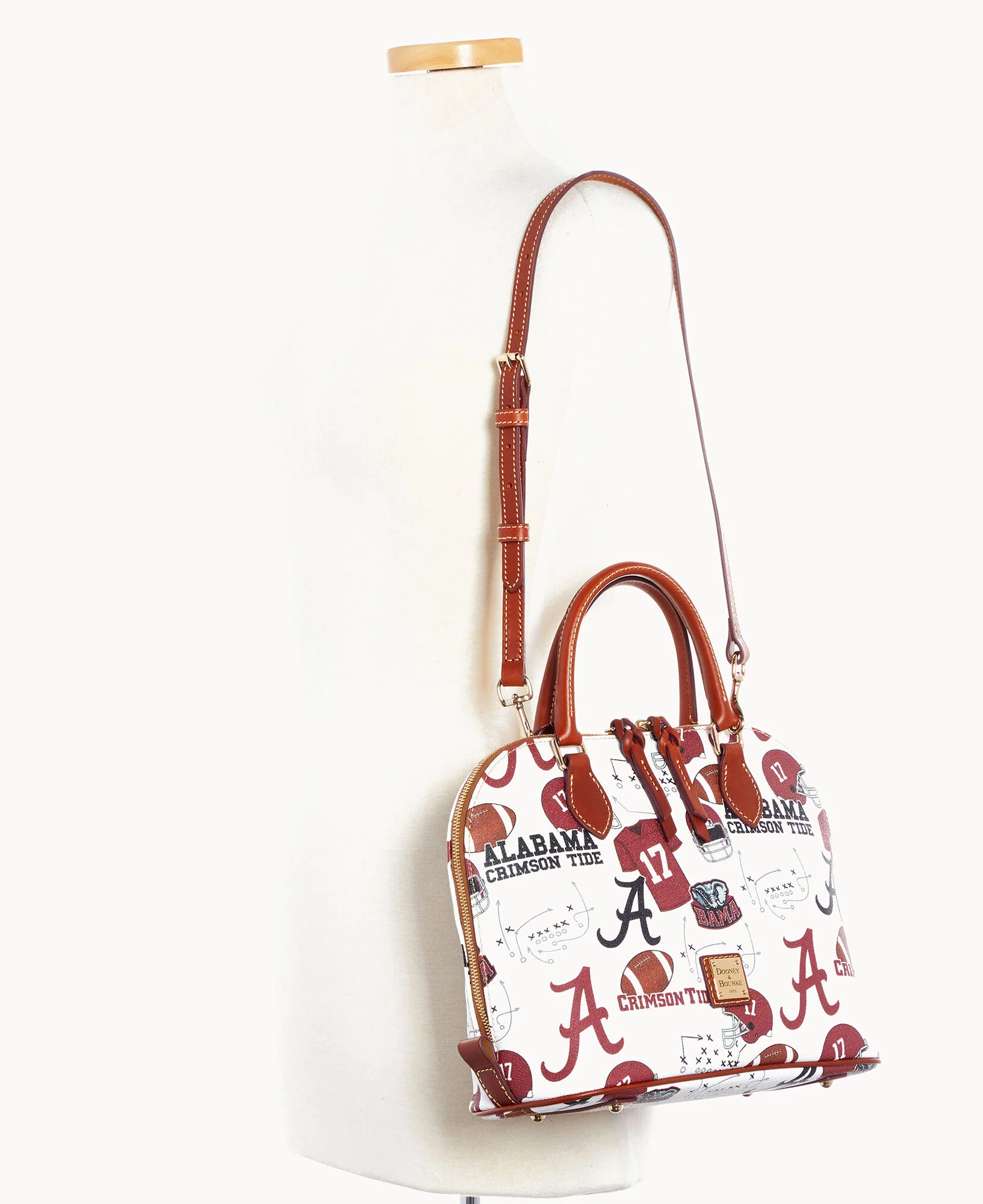 Collegiate University of Alabama Zip Zip Satchel - Image 7