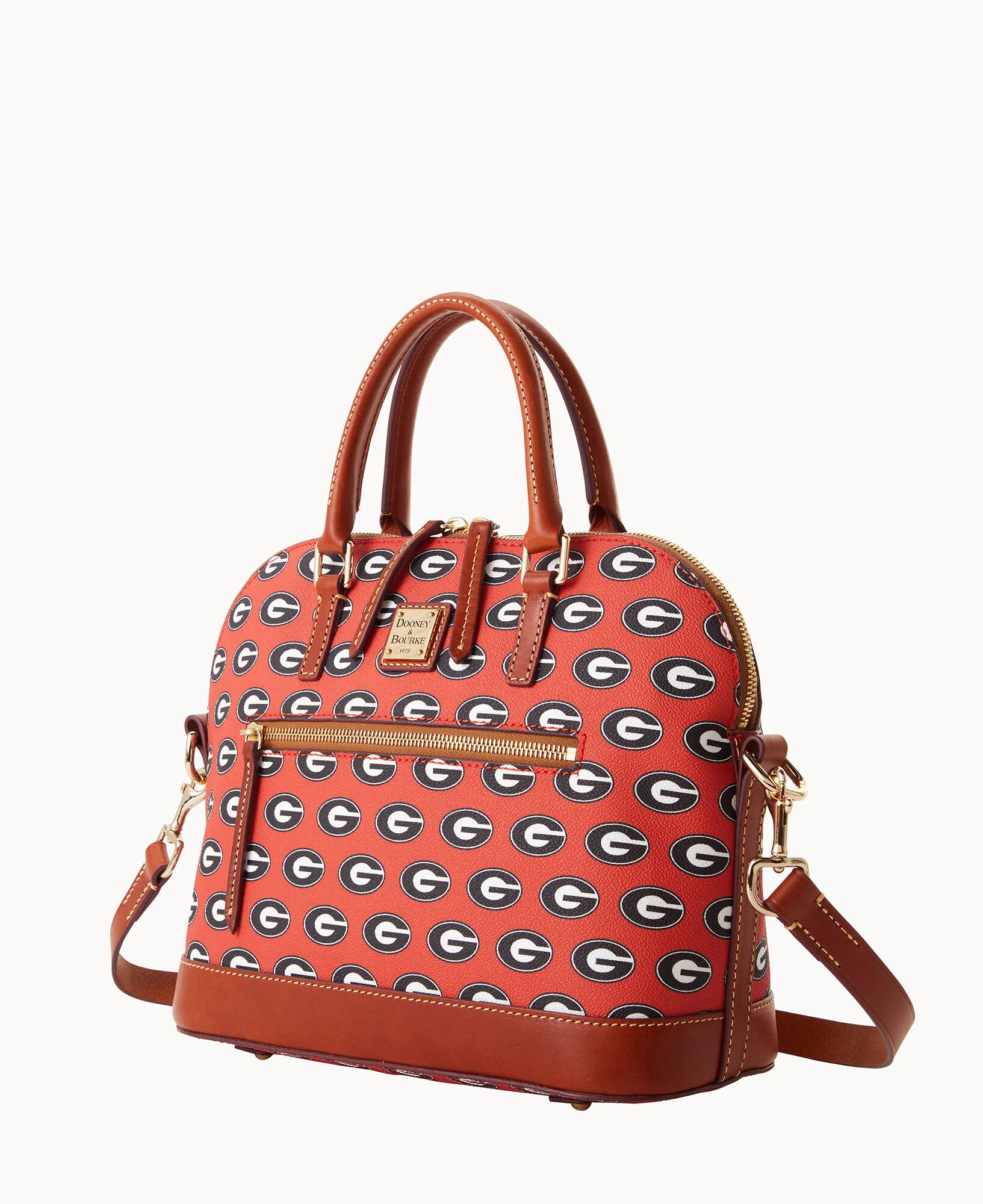 Collegiate University of Georgia Domed Zip Satchel - Image 2