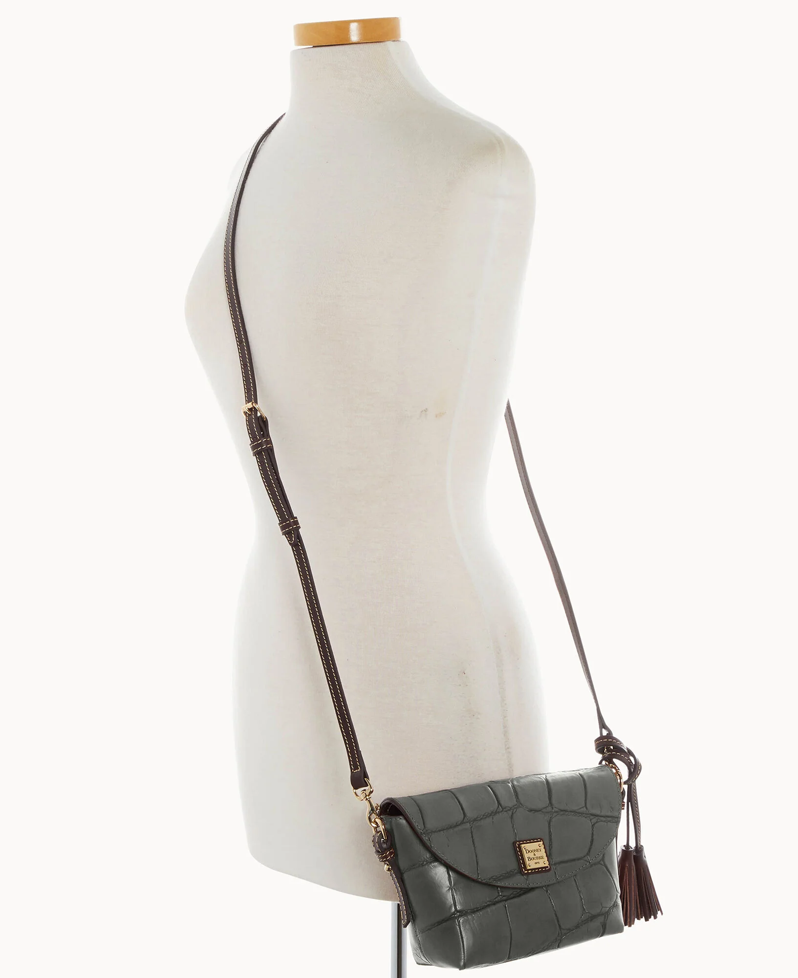Denison Crossbody Saddle Bag - Image 7