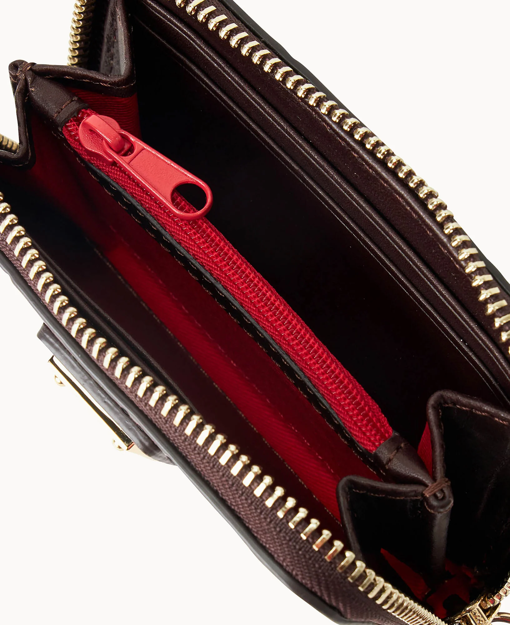 Denison Large Zip Around Credit Card Case - Image 9