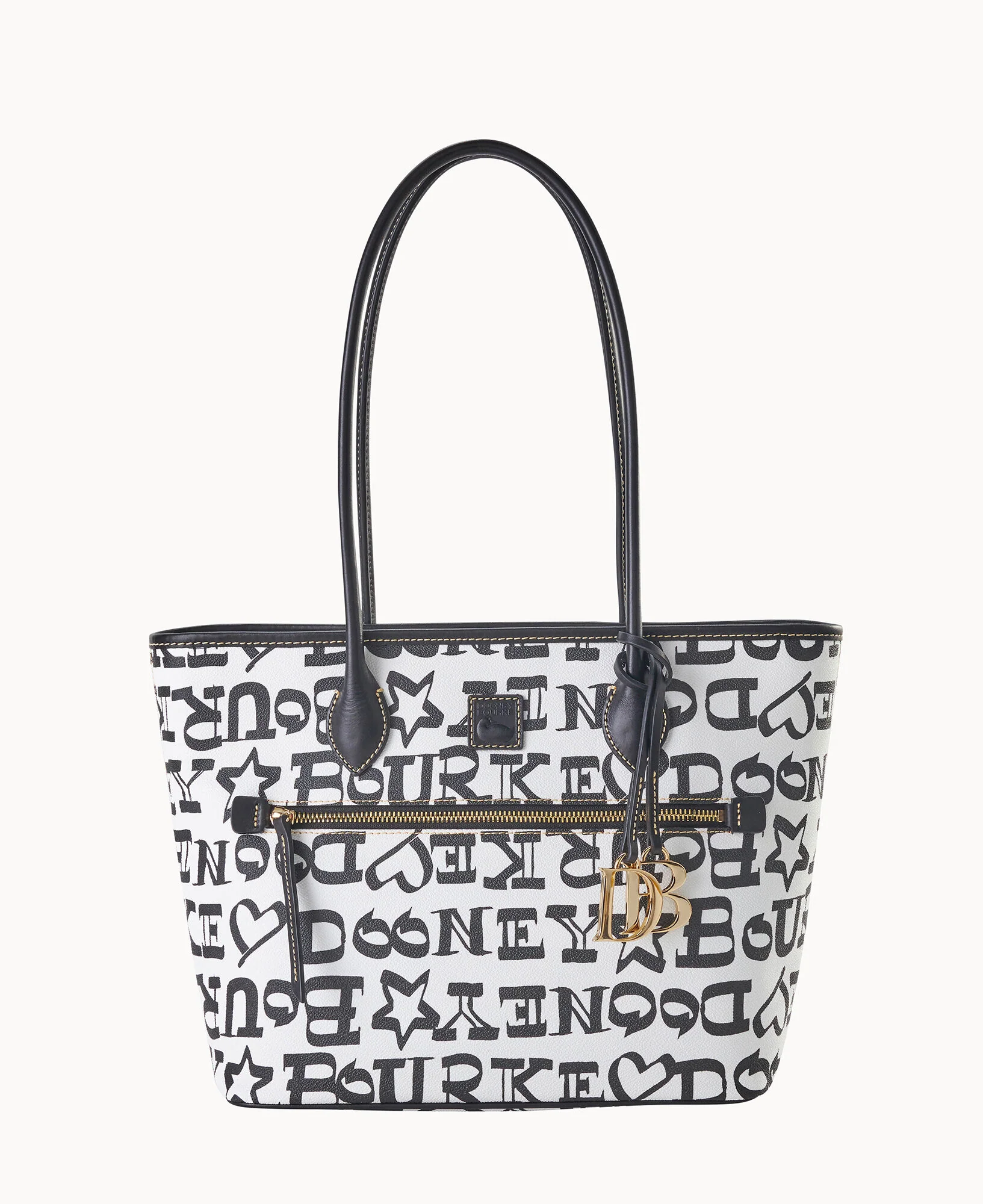 Doodle II Coated Cotton Tote