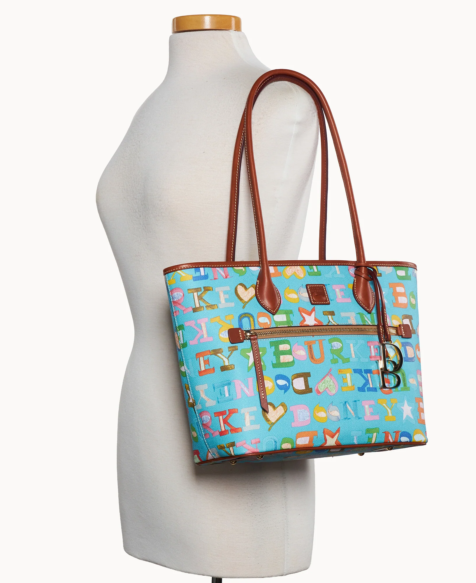 Doodle II Coated Cotton Tote - Image 20