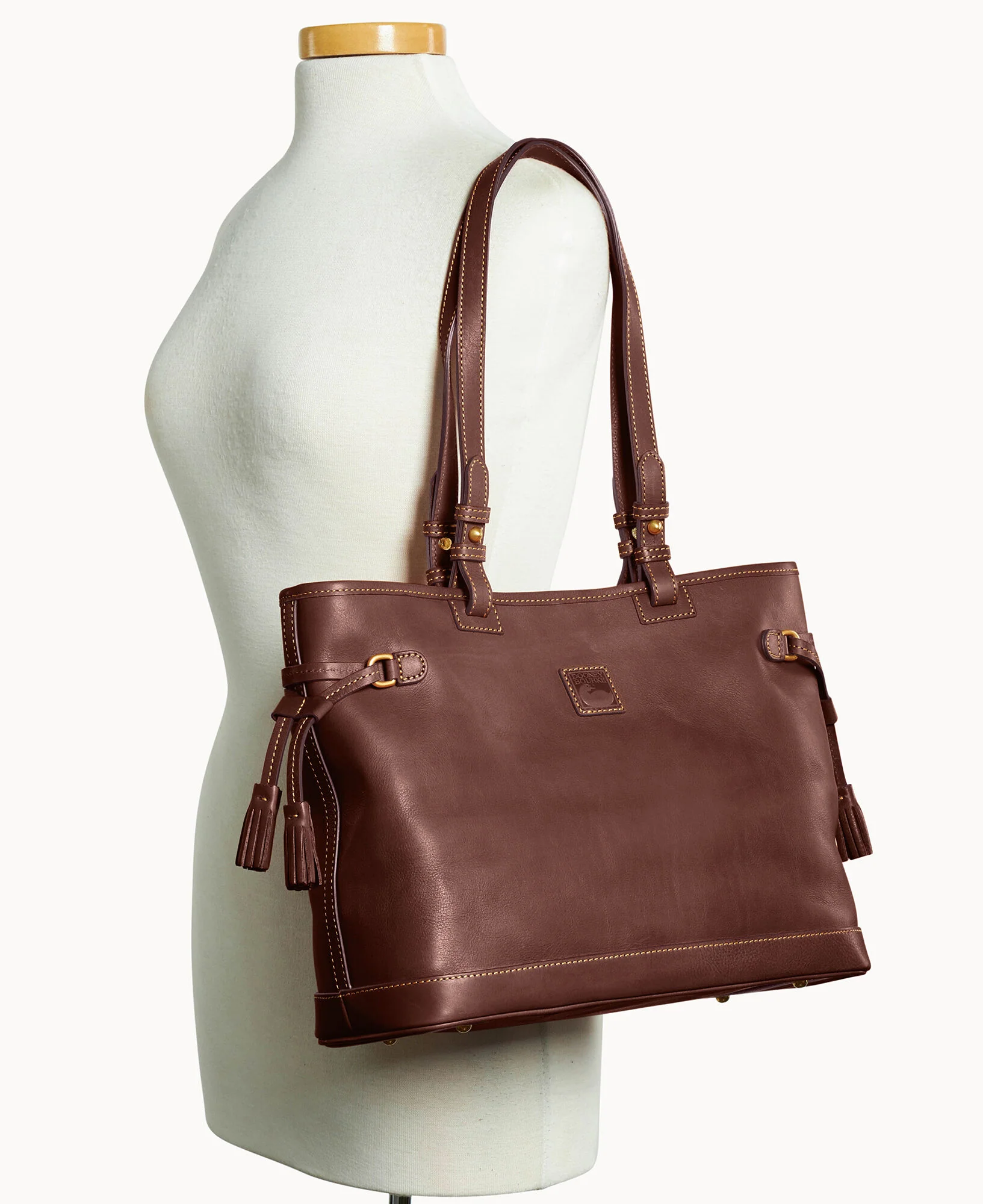 Florentine Double Strap Tassel Bag - Image 16