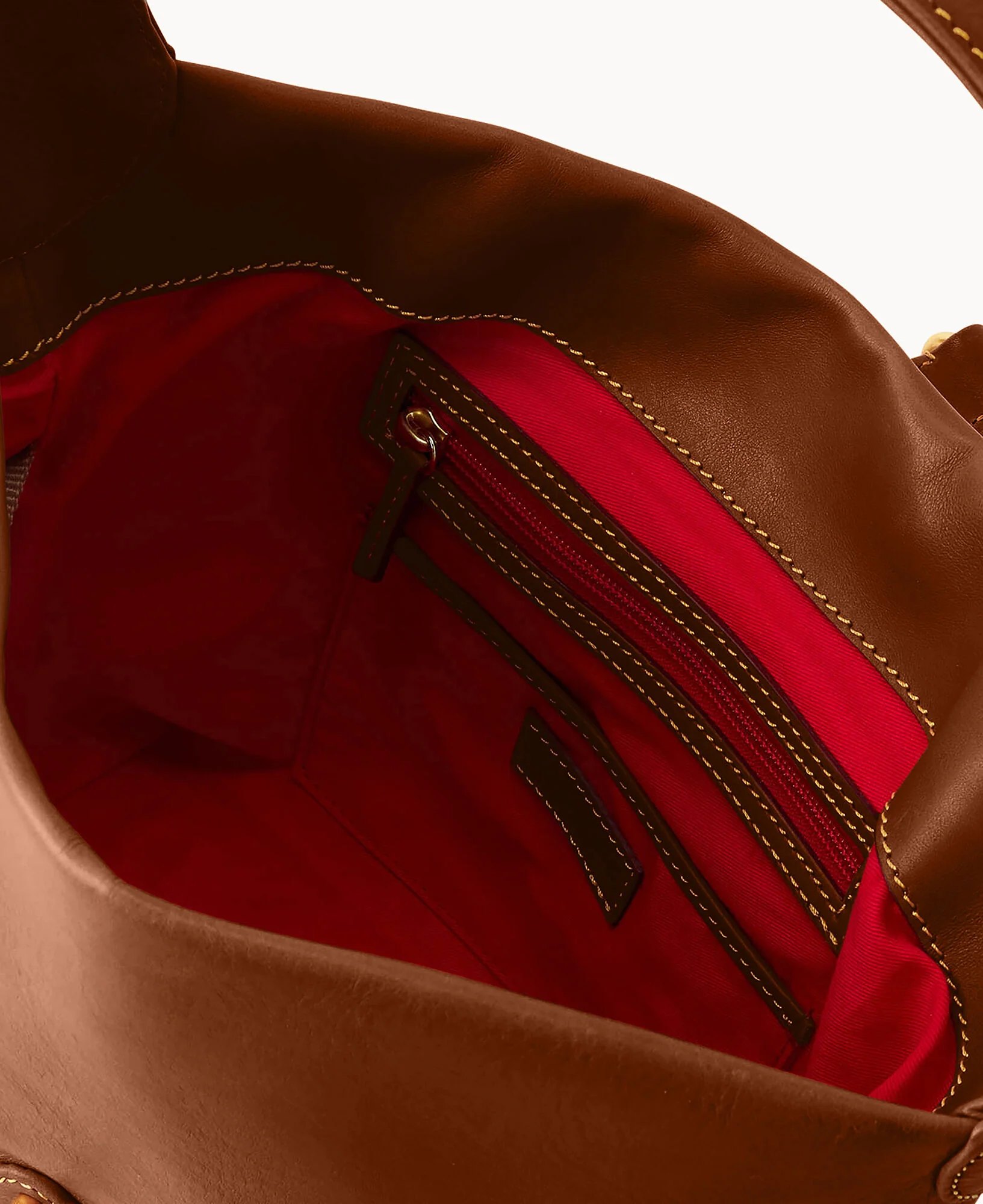 Florentine Logo Lock Hobo - Image 11