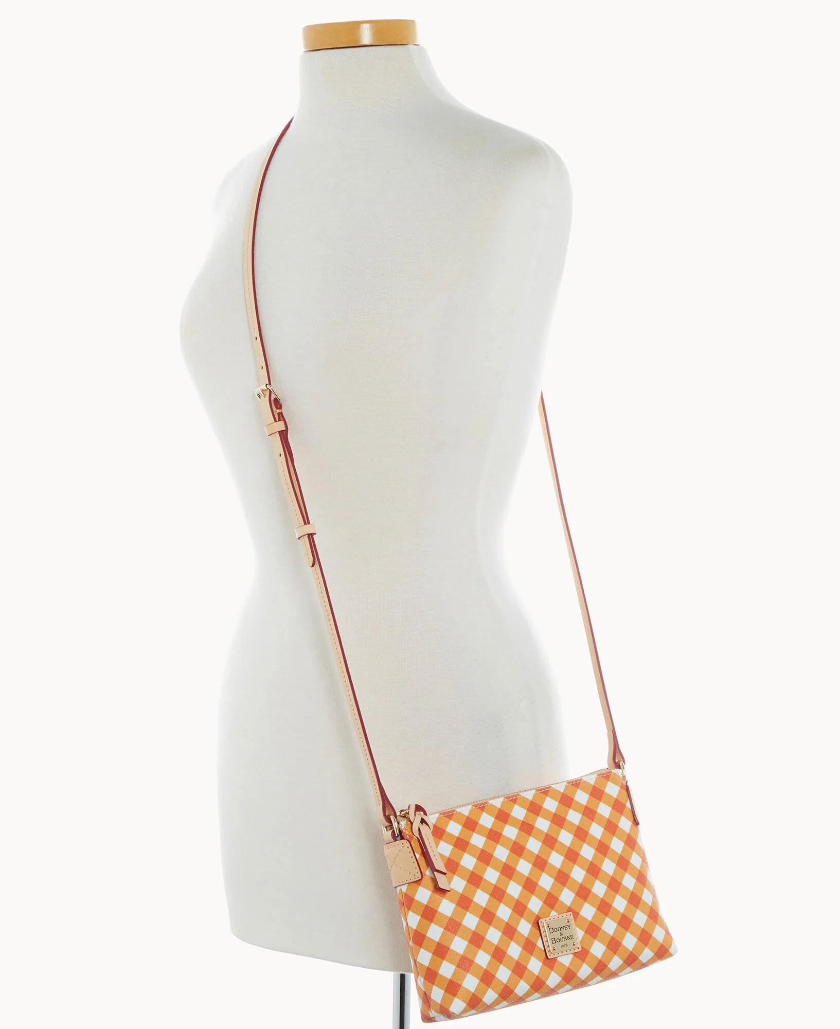 Gingham II Crossbody Pouchette - Image 10