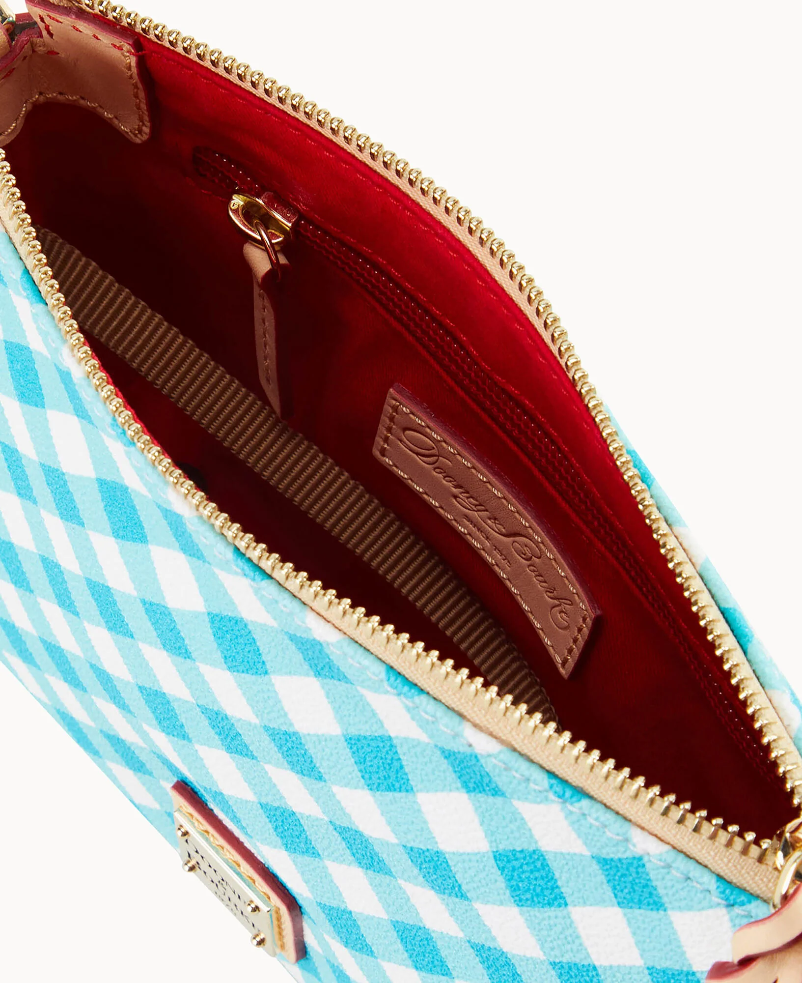 Gingham II Crossbody Pouchette - Image 12
