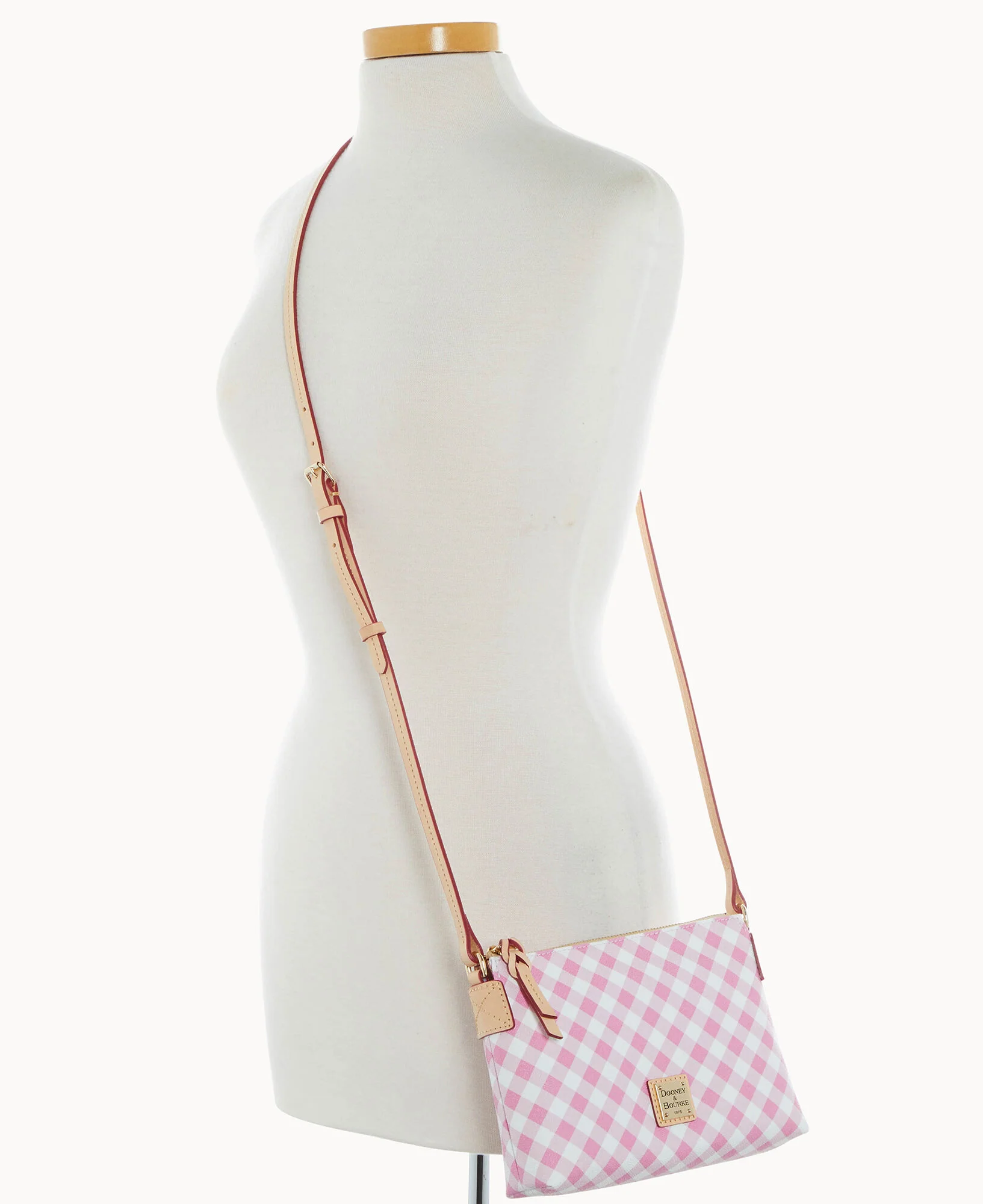 Gingham II Crossbody Pouchette - Image 17