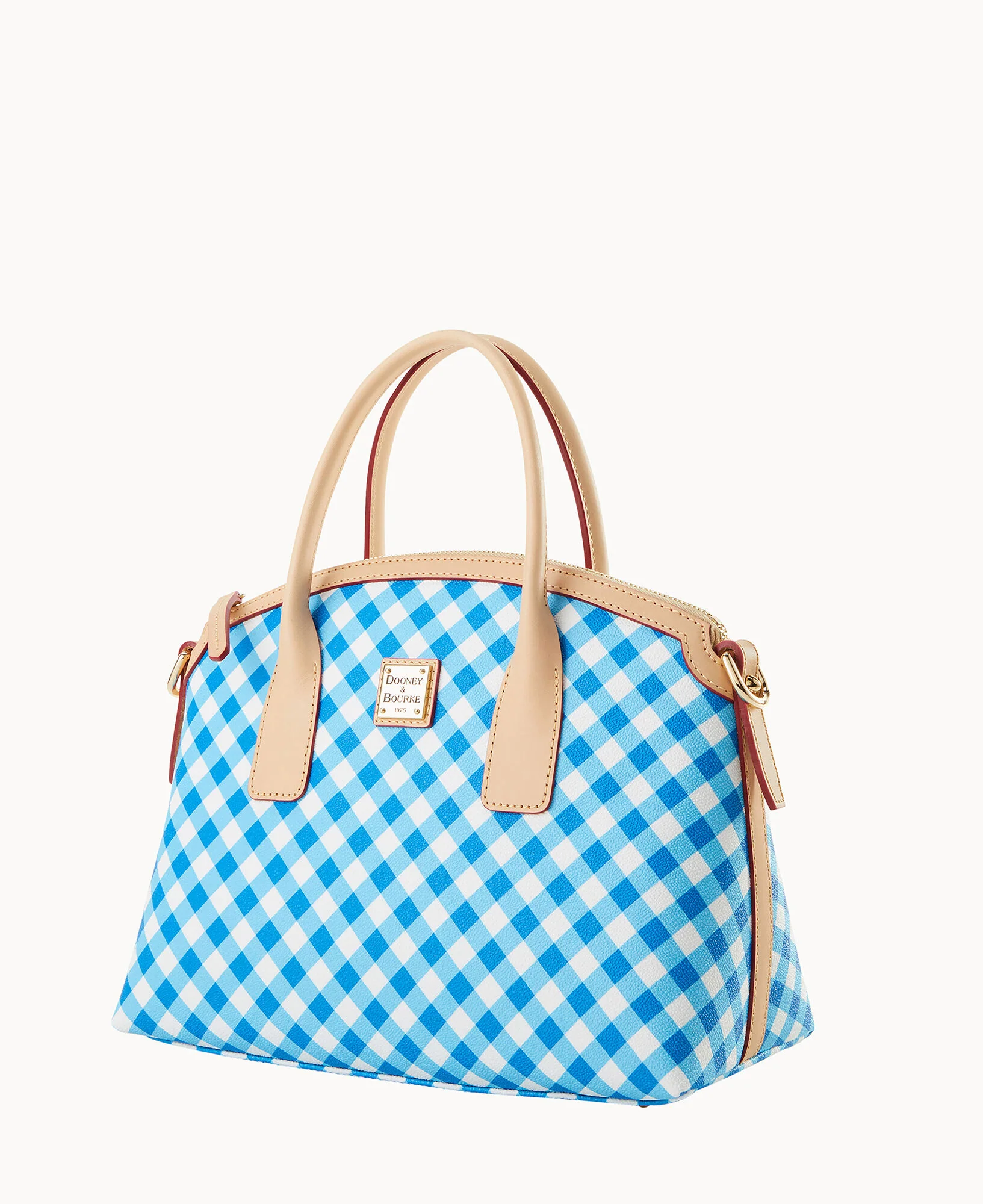 Gingham II Domed Satchel - Image 8