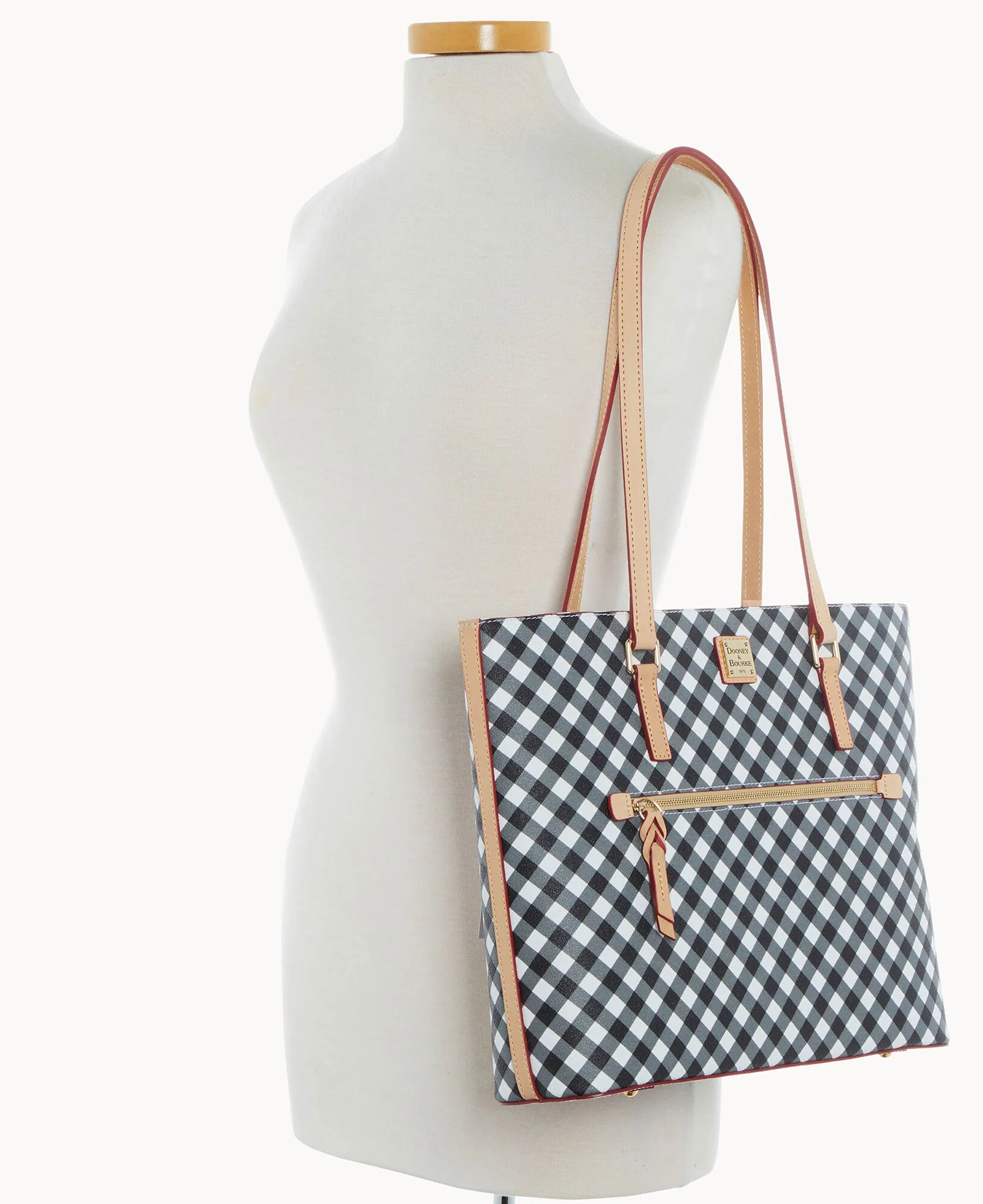 Gingham II Large Shopper - Image 7