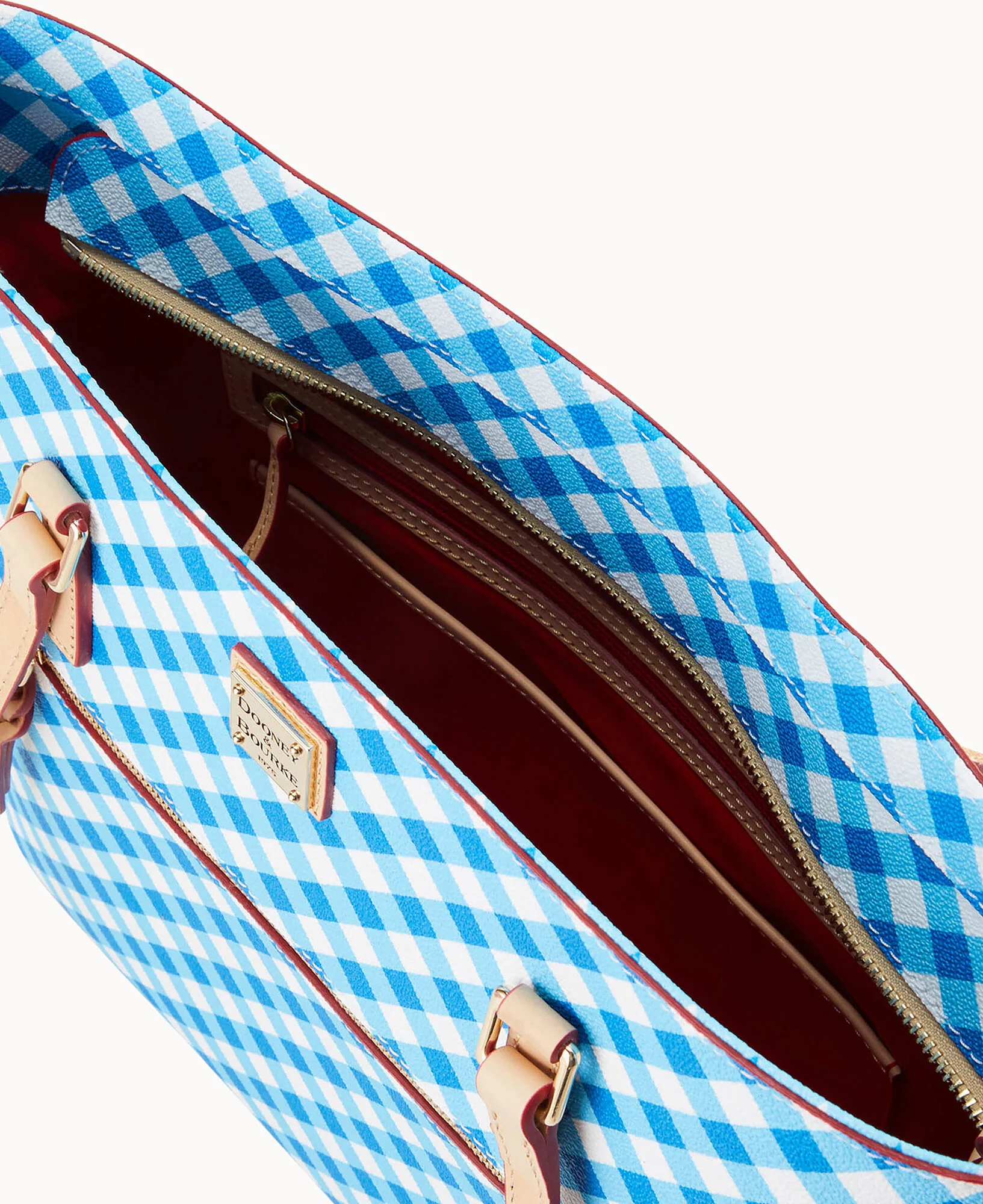Gingham II Large Shopper - Image 9