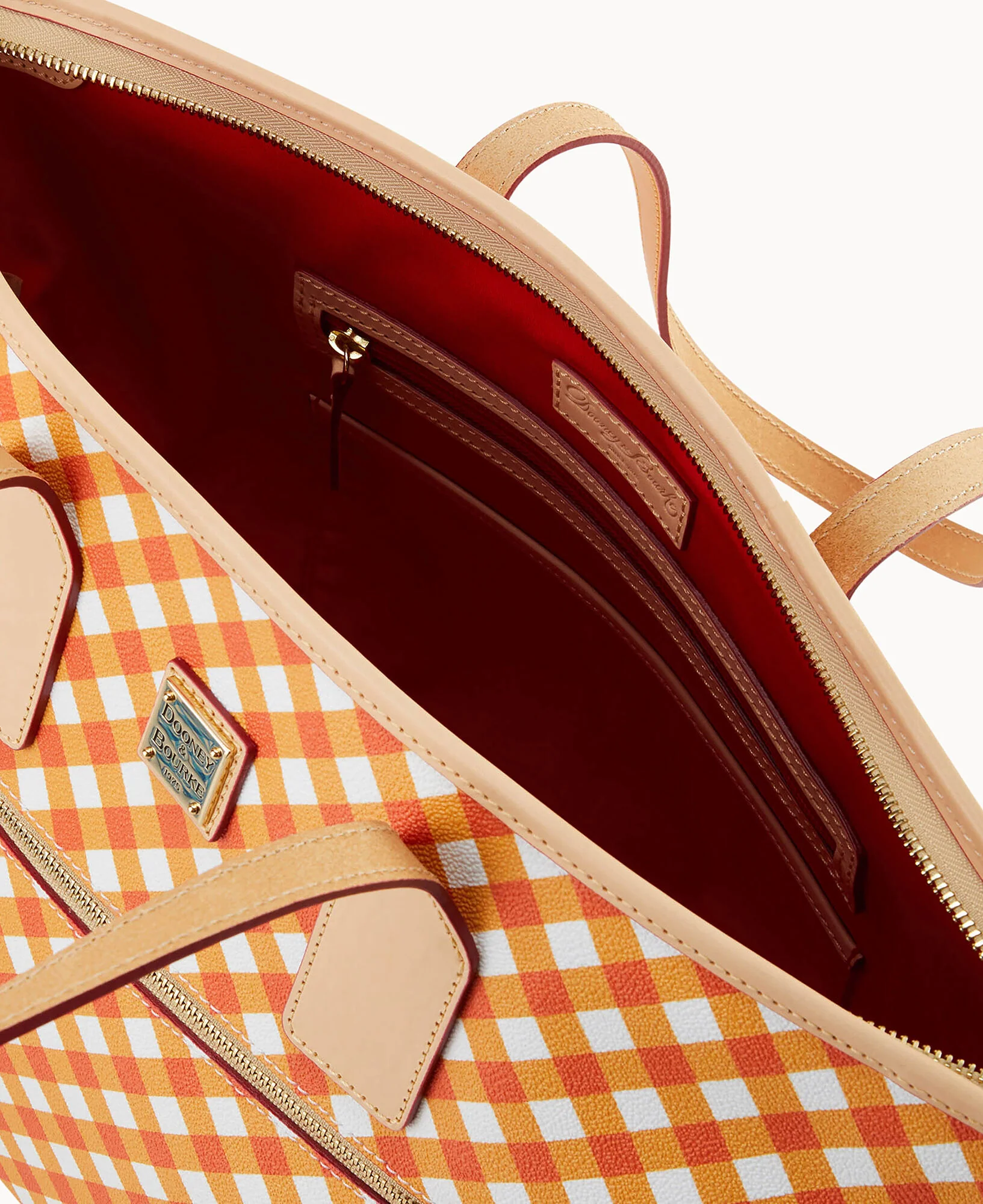 Gingham II Large Tote - Image 10