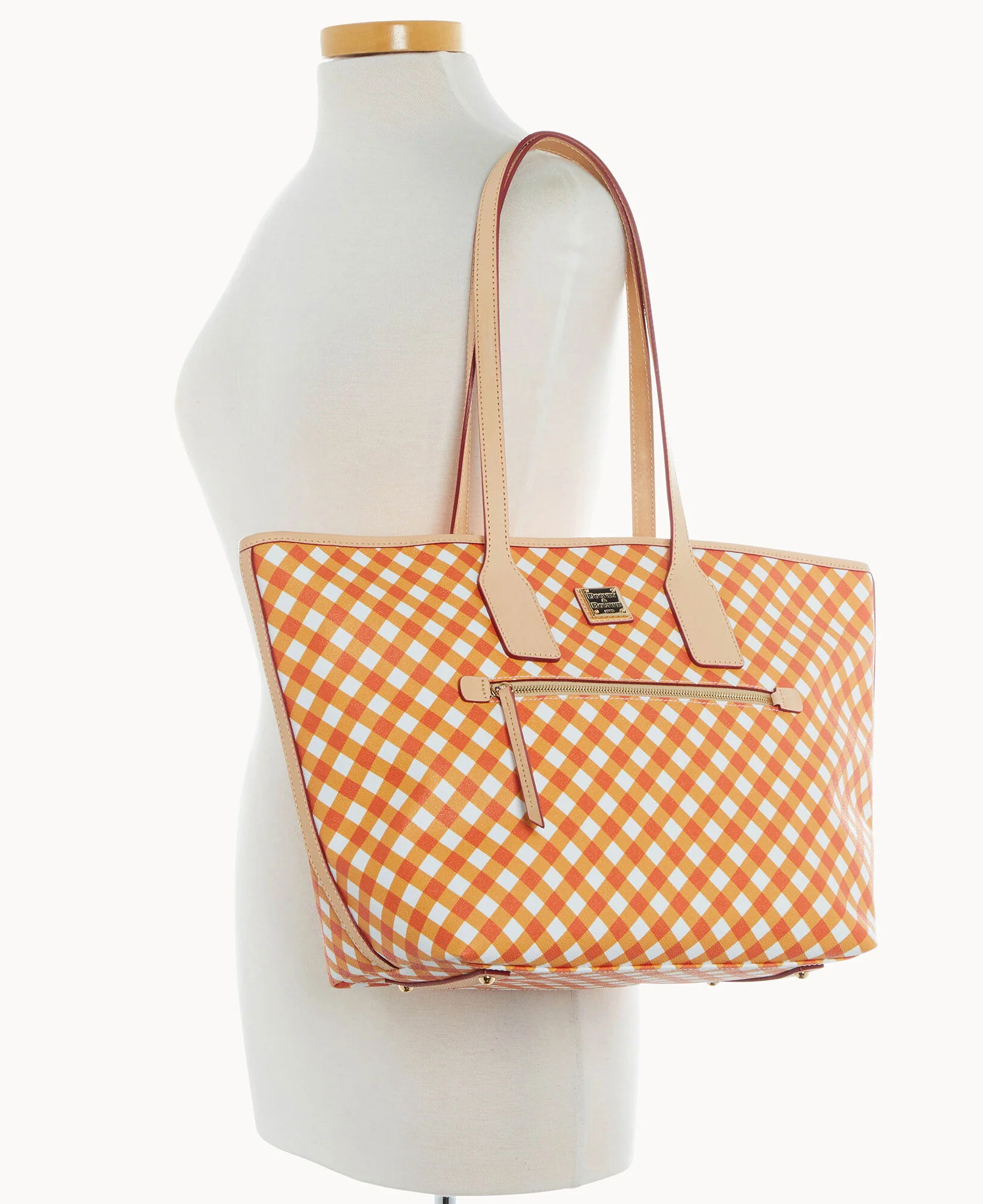 Gingham II Large Tote - Image 11