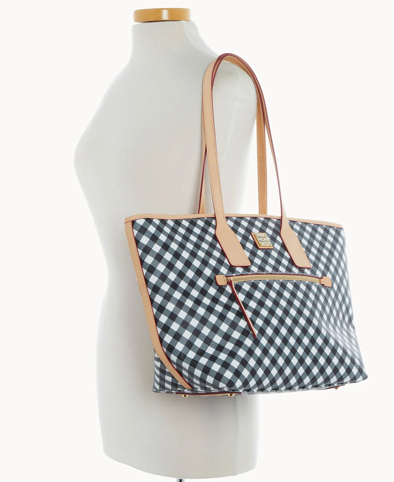 Gingham II Large Tote - Image 15
