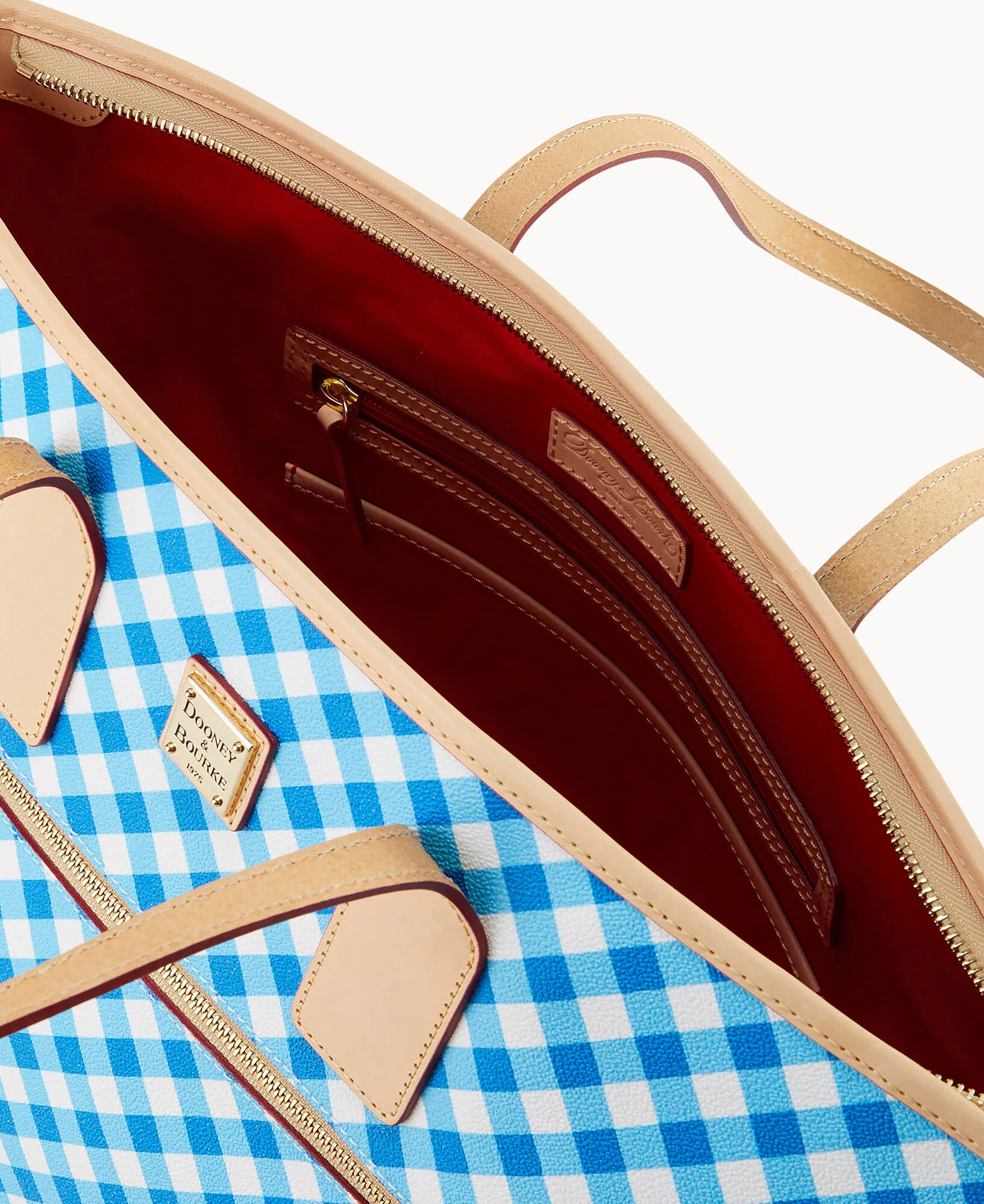 Gingham II Large Tote - Image 7
