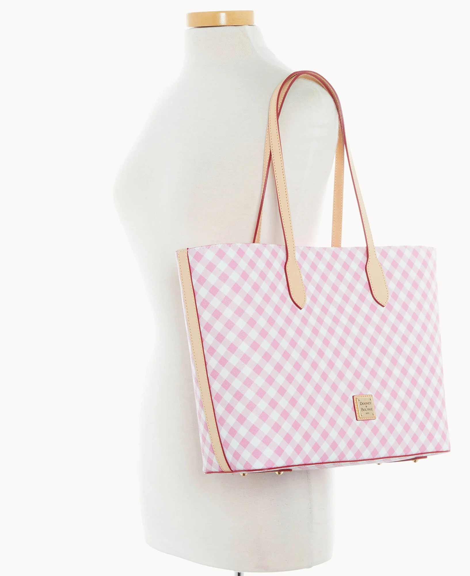 Gingham II Large Tote - Image 8