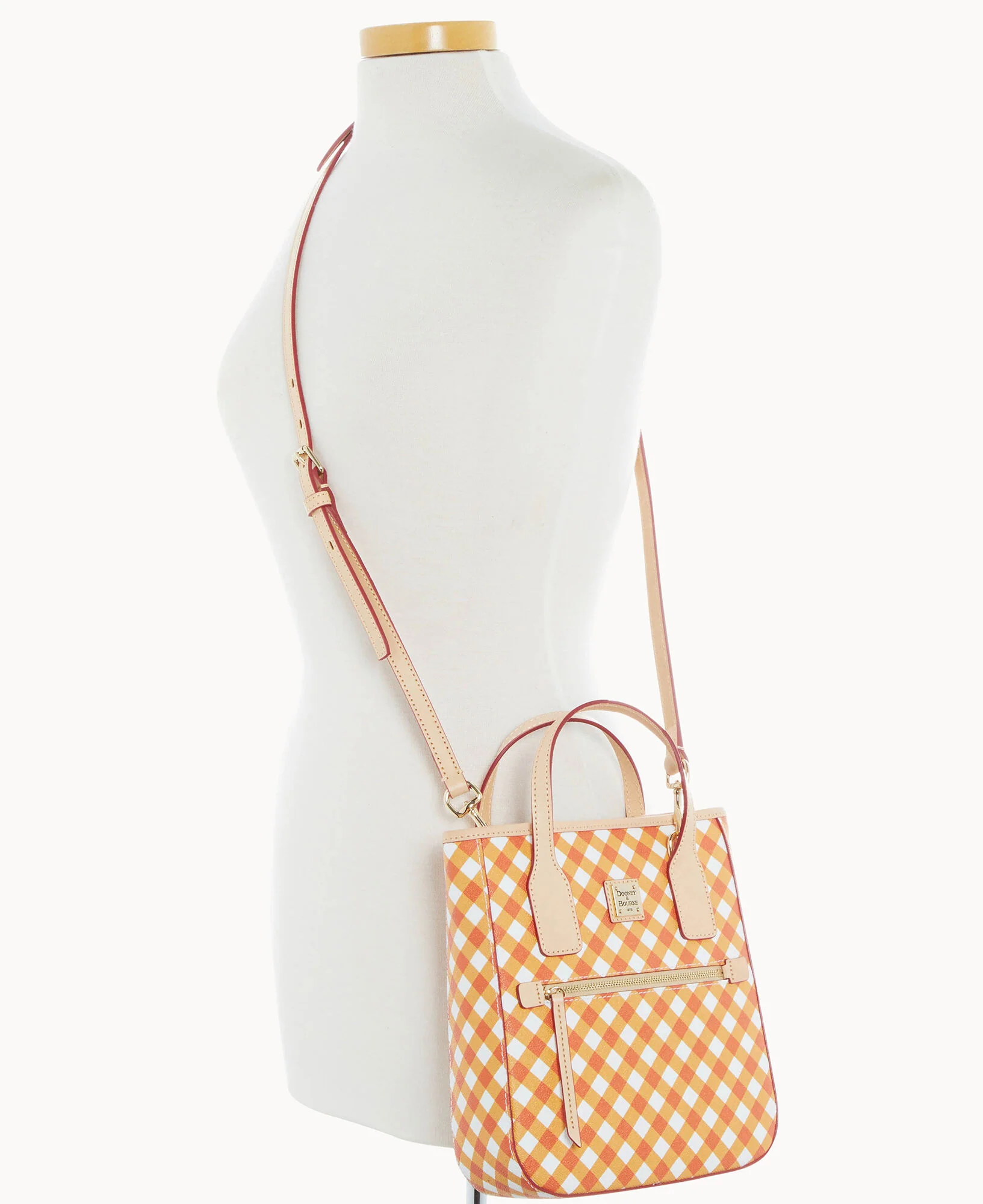 Gingham II Small Handle Tote - Image 11