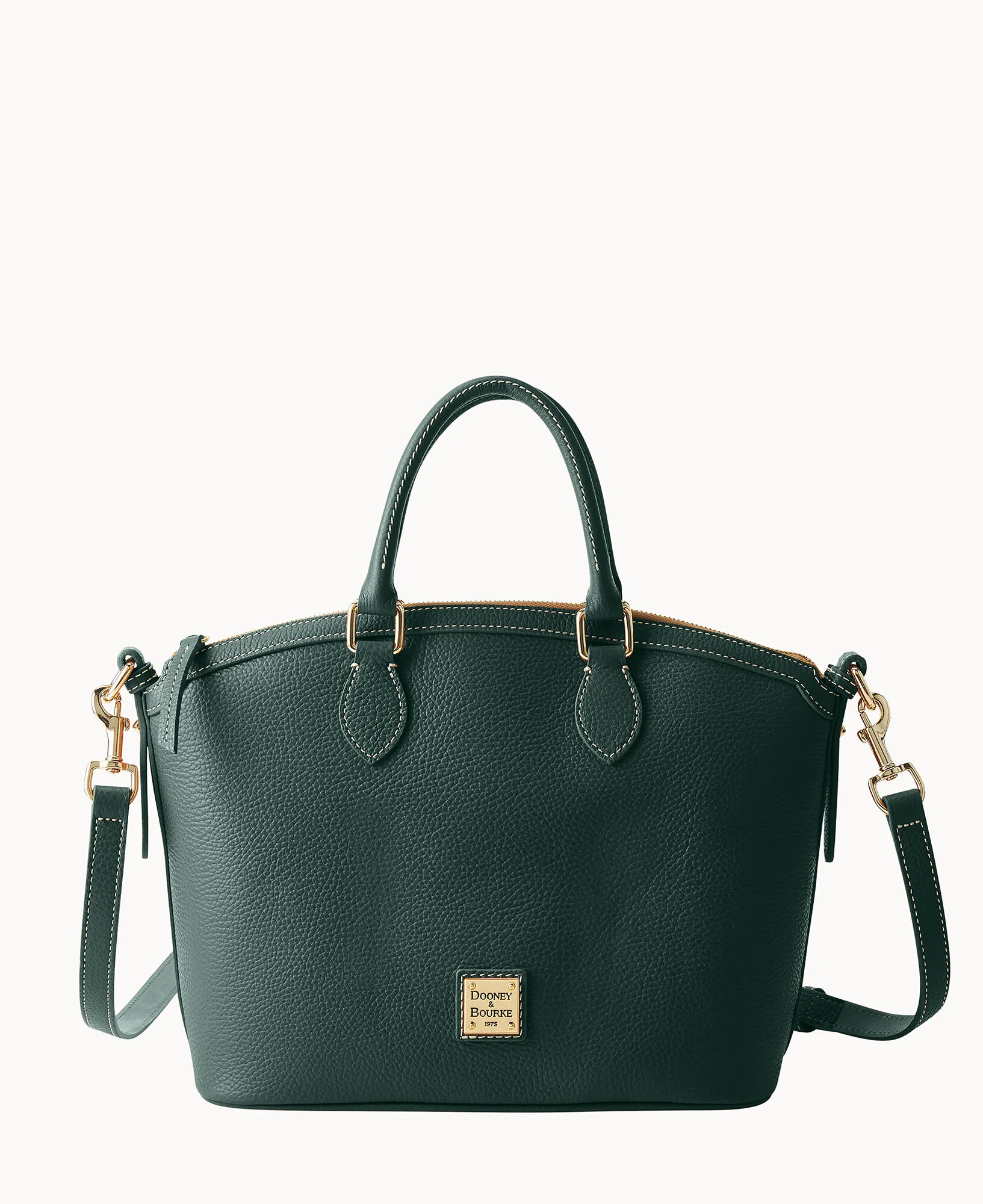 Lucca Leather Domed Satchel - Image 18