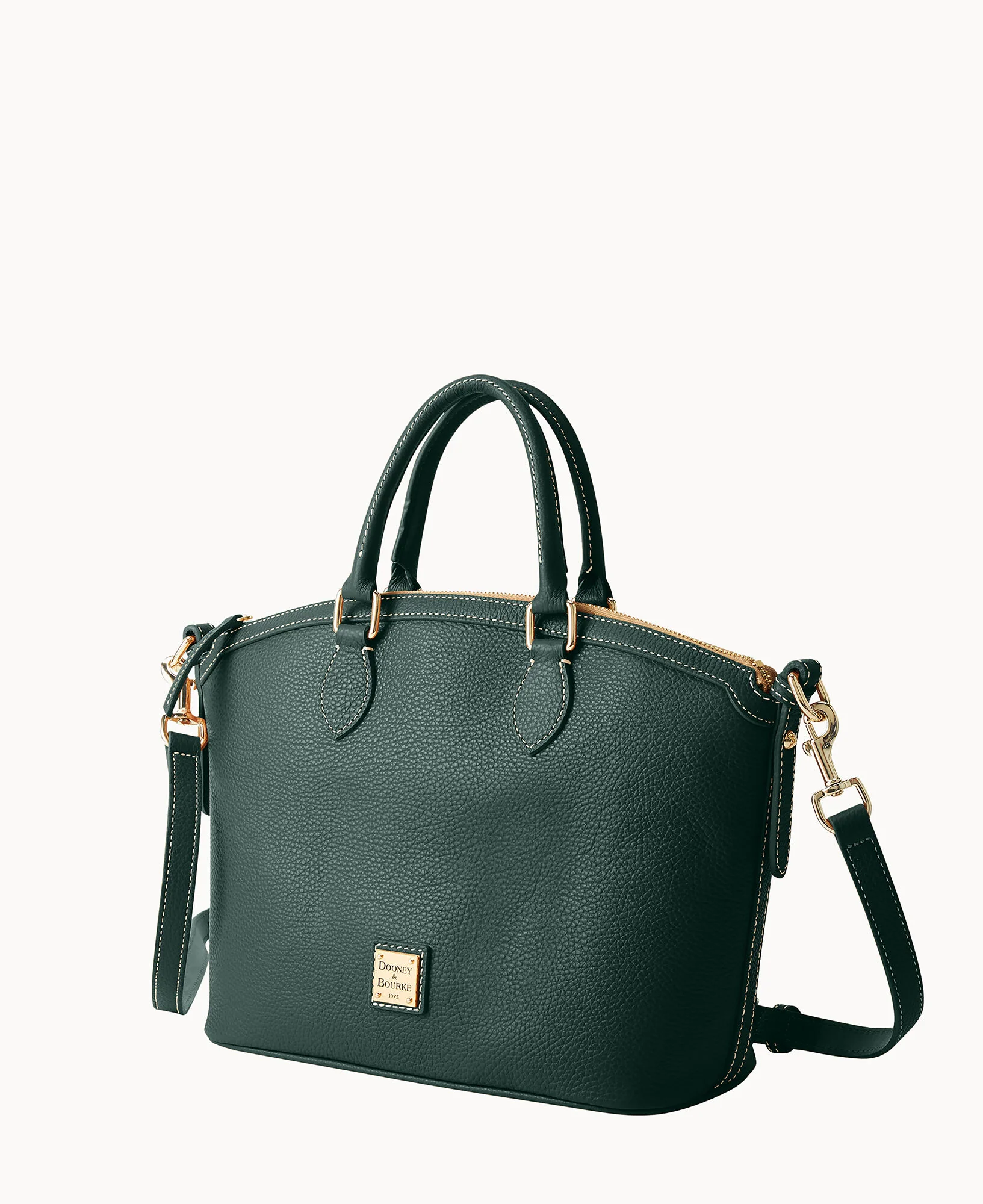 Lucca Leather Domed Satchel - Image 19