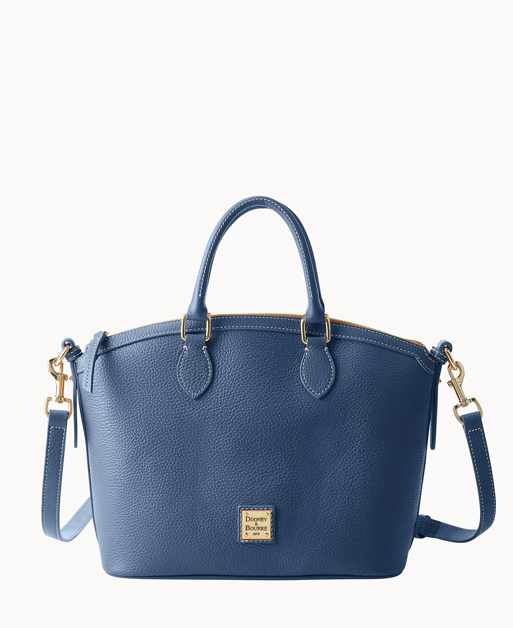 Lucca Leather Domed Satchel - Image 22