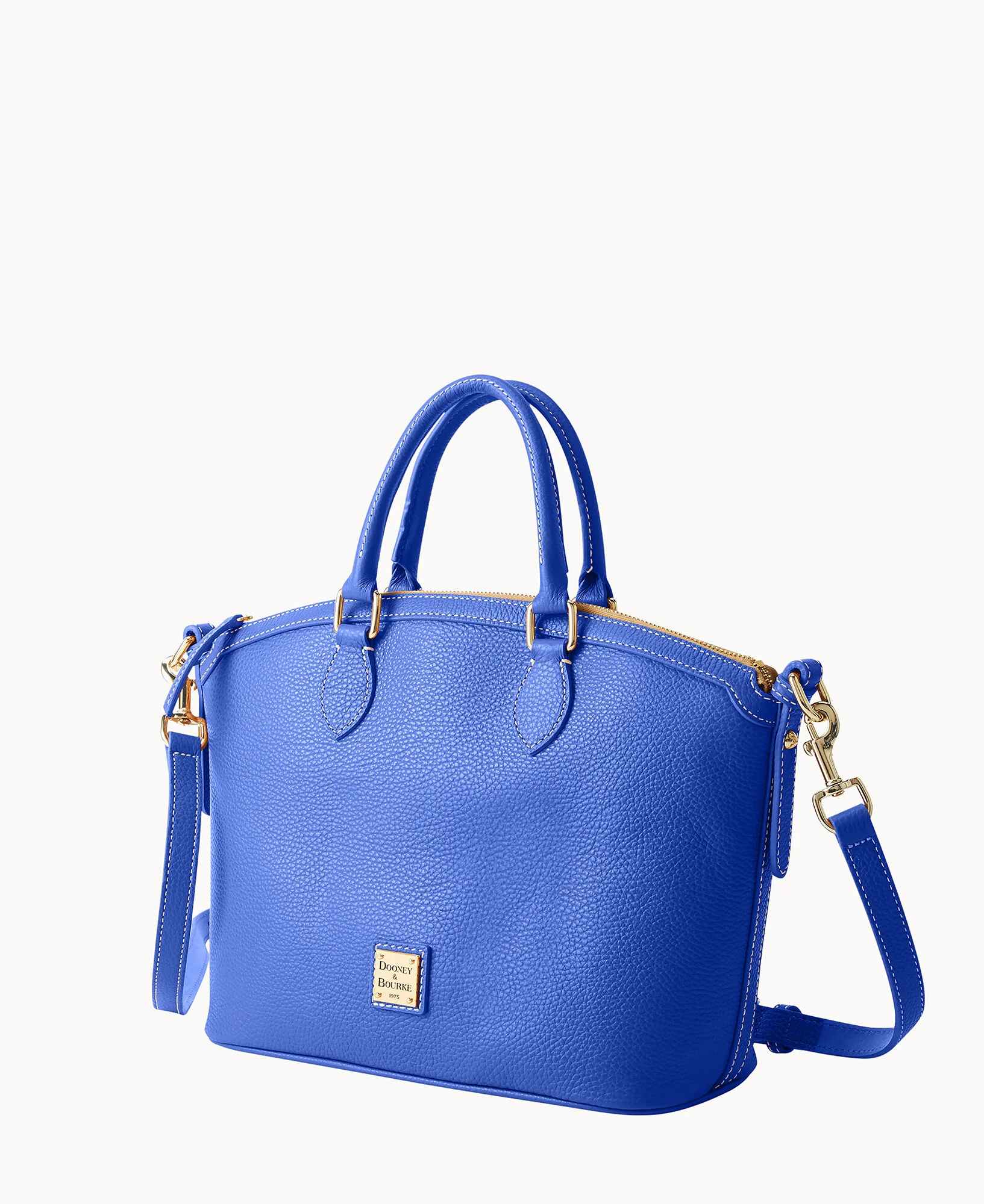 Lucca Leather Domed Satchel - Image 32