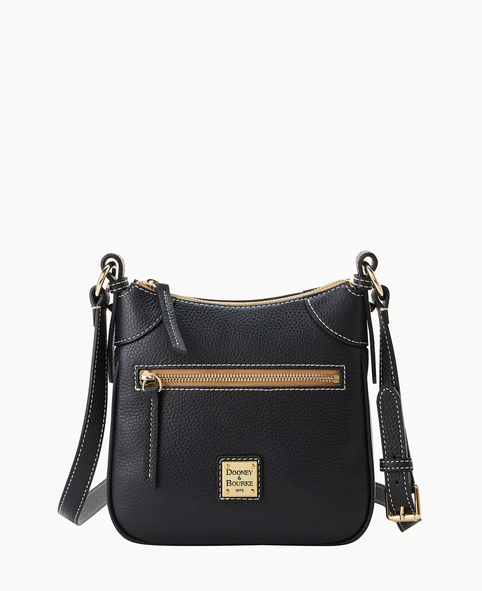 Lucca Leather Front Zip Crossbody - Image 13