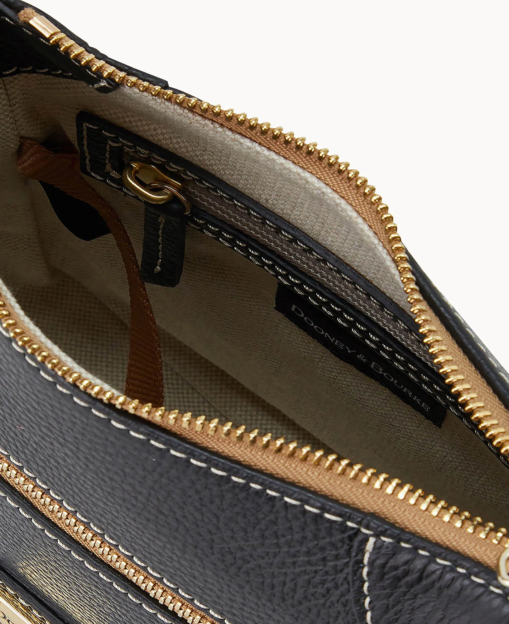 Lucca Leather Front Zip Crossbody - Image 15