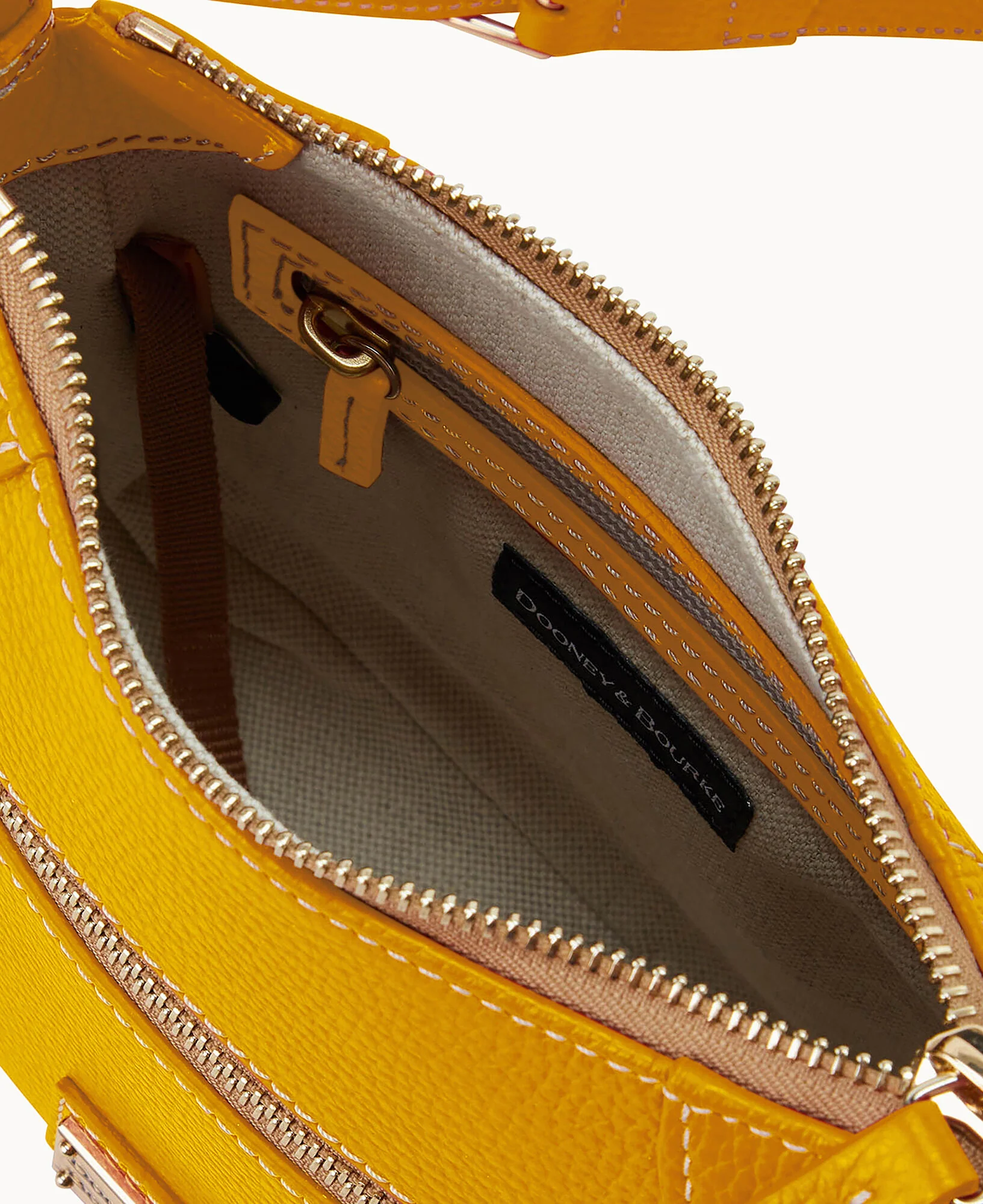Lucca Leather Front Zip Crossbody - Image 18