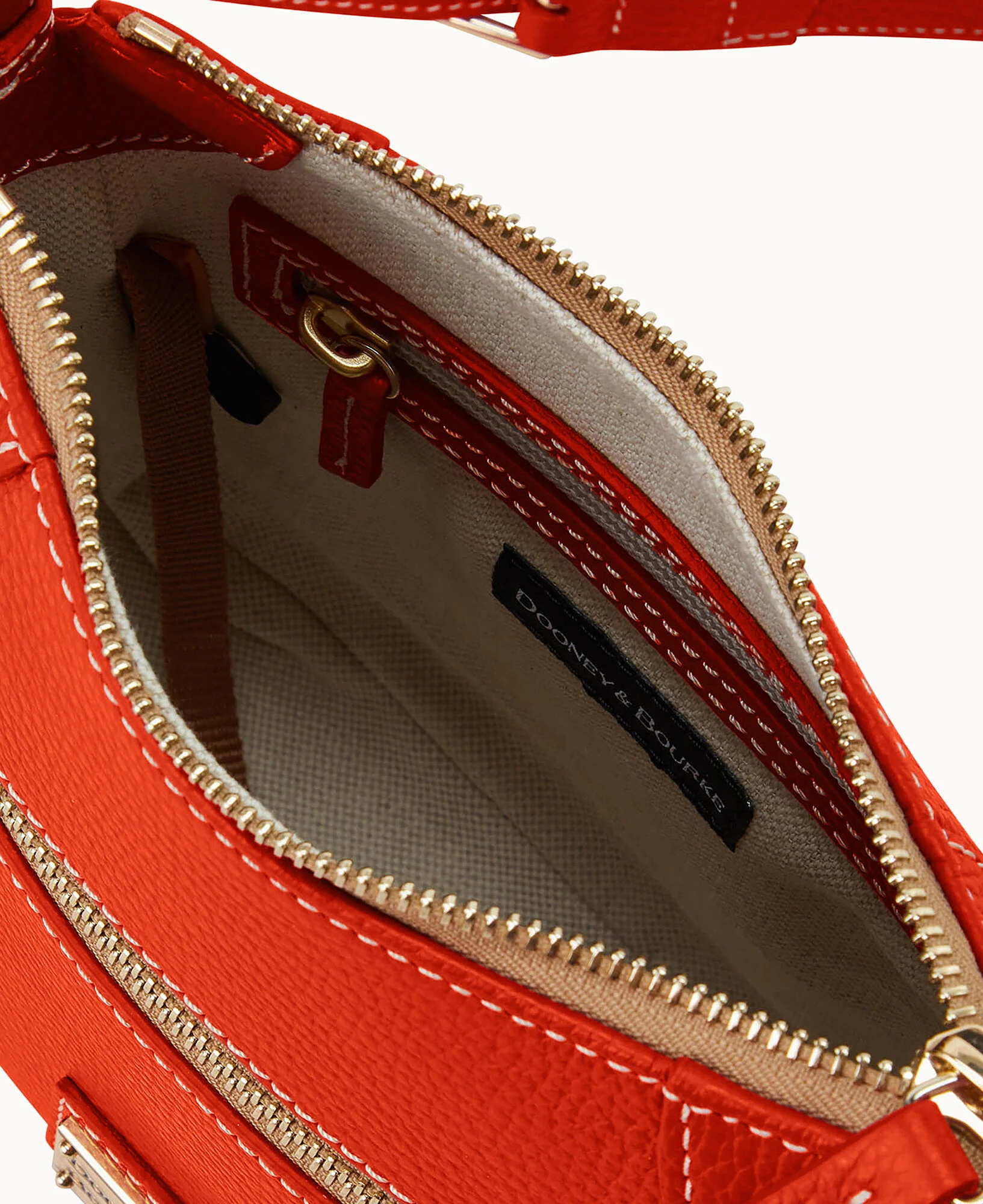 Lucca Leather Front Zip Crossbody - Image 21