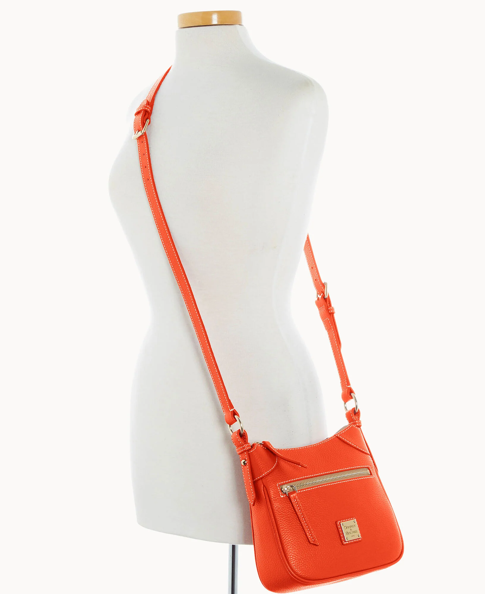 Lucca Leather Front Zip Crossbody - Image 22