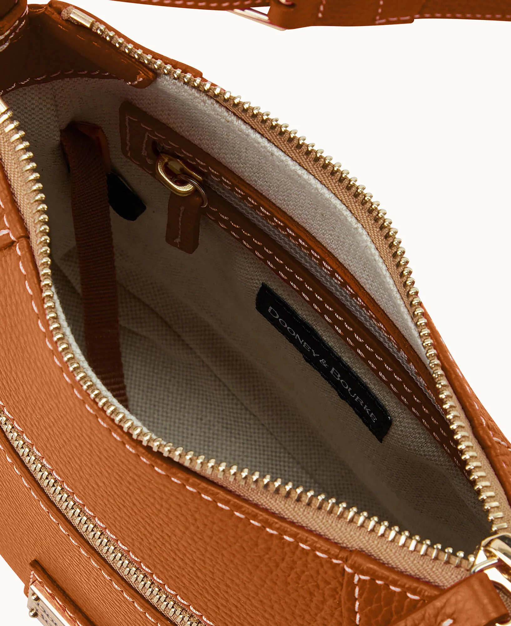 Lucca Leather Front Zip Crossbody - Image 29