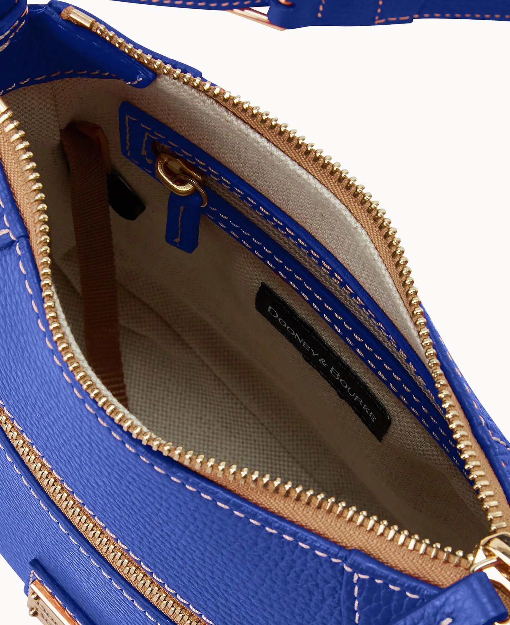 Lucca Leather Front Zip Crossbody - Image 33