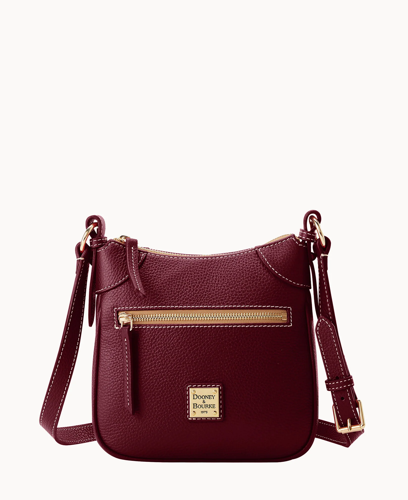 Lucca Leather Front Zip Crossbody - Image 39