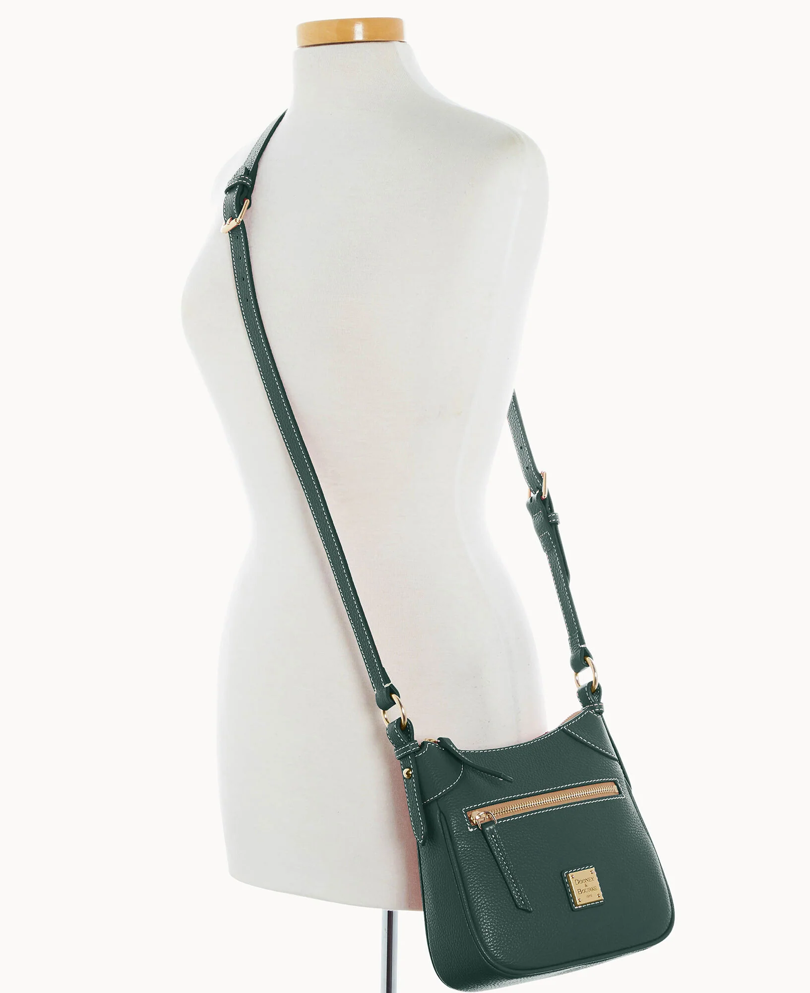 Lucca Leather Front Zip Crossbody - Image 45