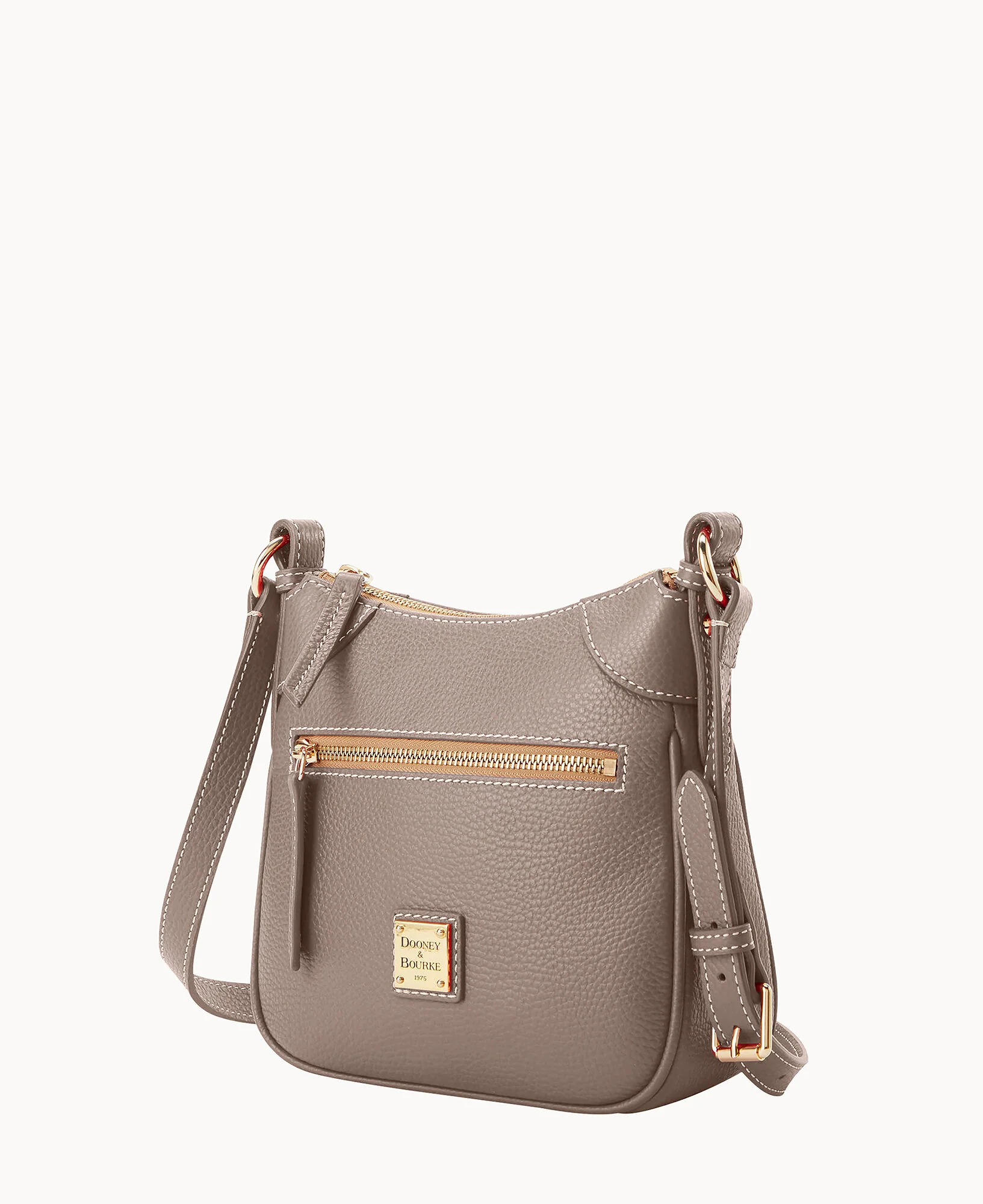 Lucca Leather Front Zip Crossbody - Image 6