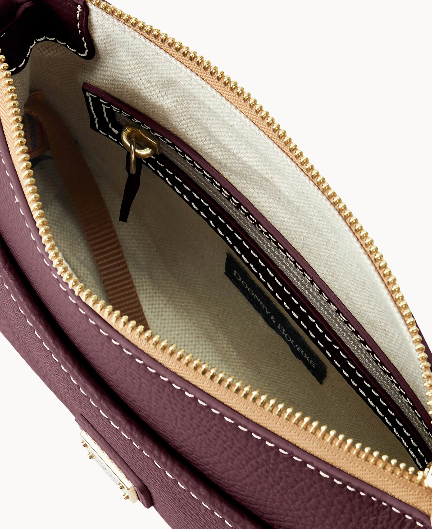 Lucca Leather Ginger Crossbody - Image 19