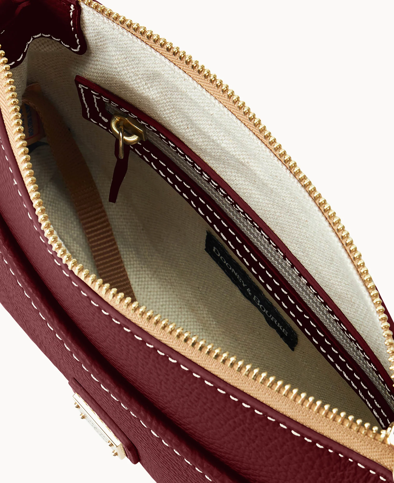 Lucca Leather Ginger Crossbody - Image 25
