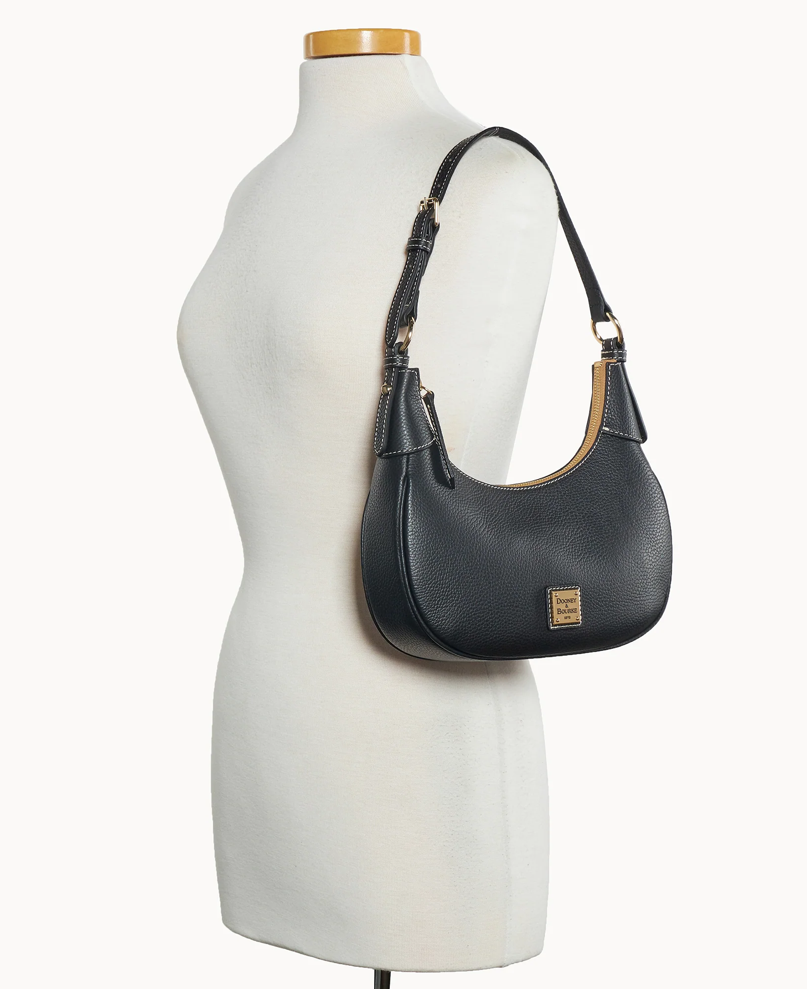 Lucca Leather Large Hobo - Image 11