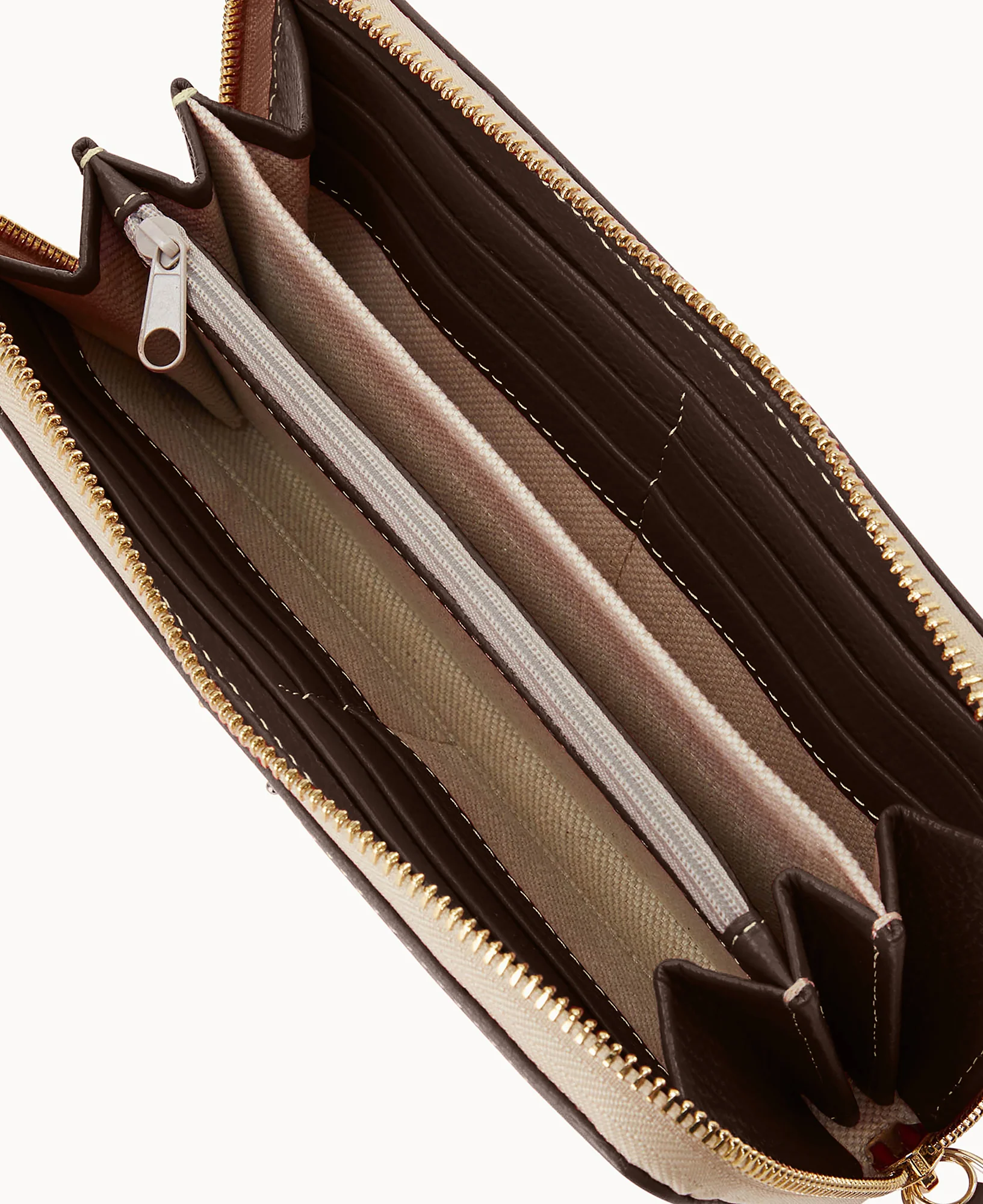 Lucca Leather Large Zip Around Wristlet - Image 34