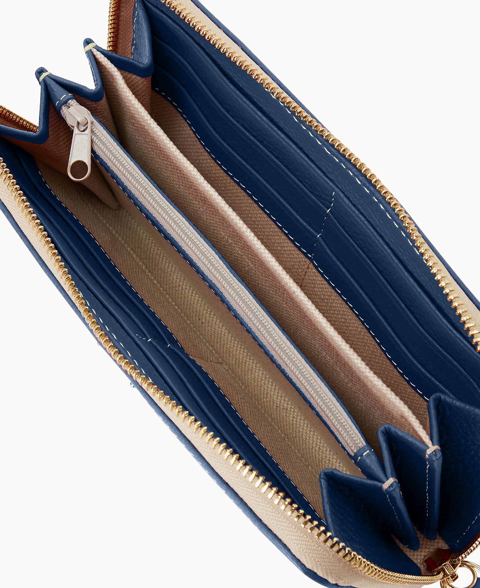 Lucca Leather Large Zip Around Wristlet - Image 41