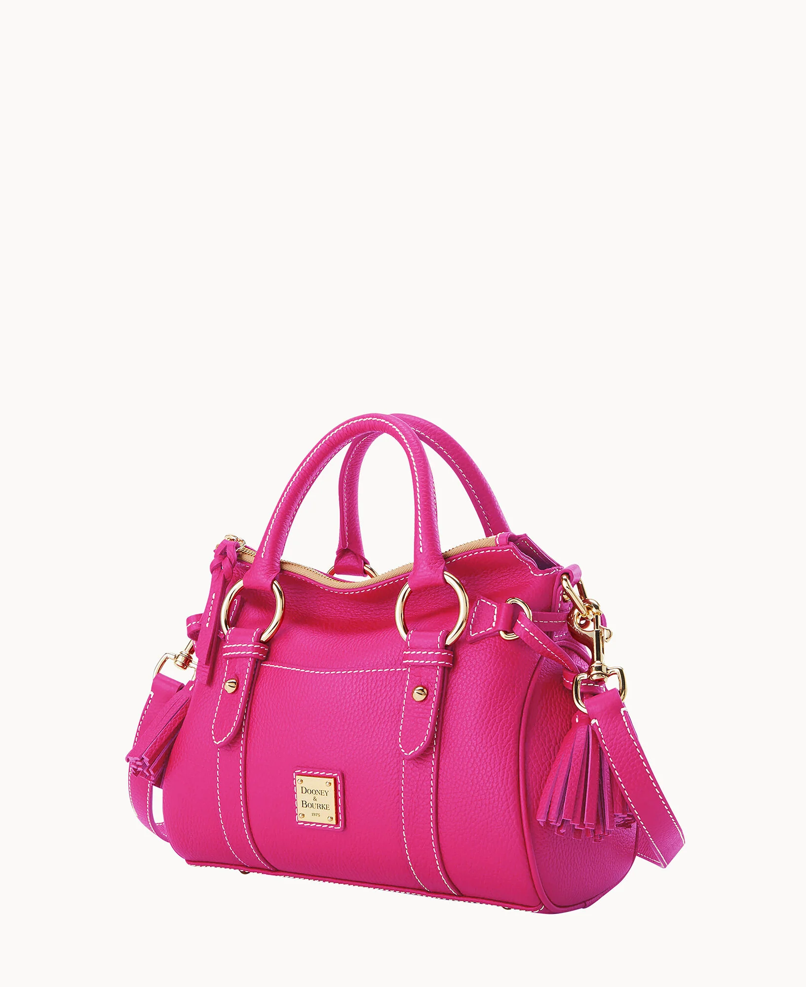 Lucca Leather Satchel With Pocket - Image 38