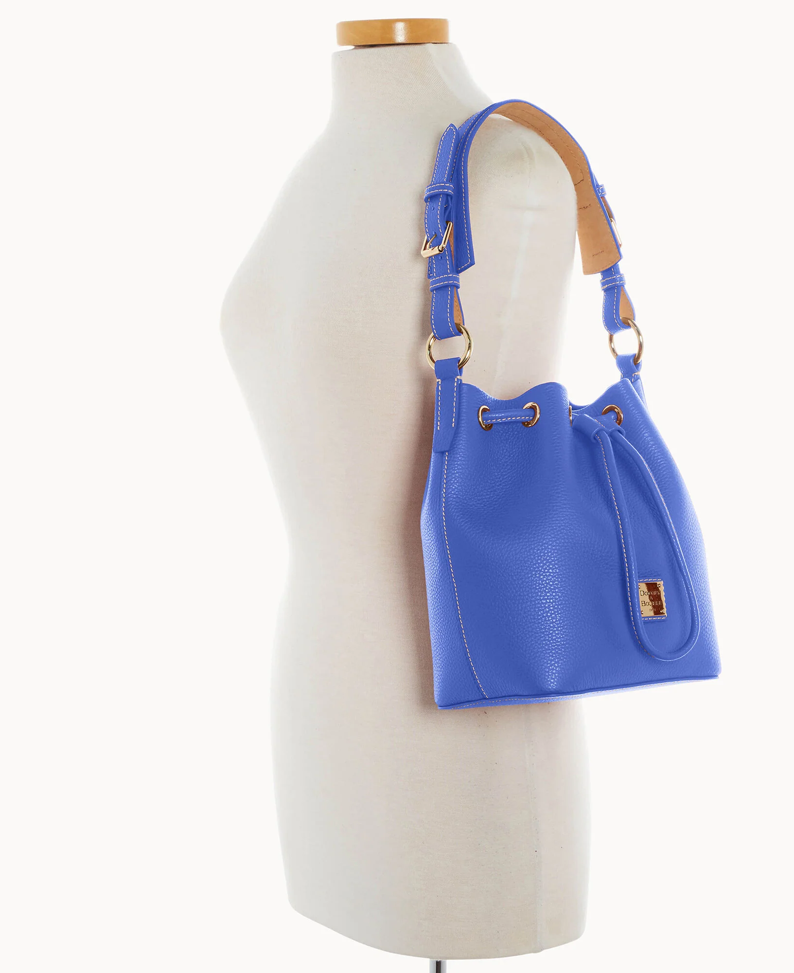 Lucca Leather Small Drawstring - Image 12