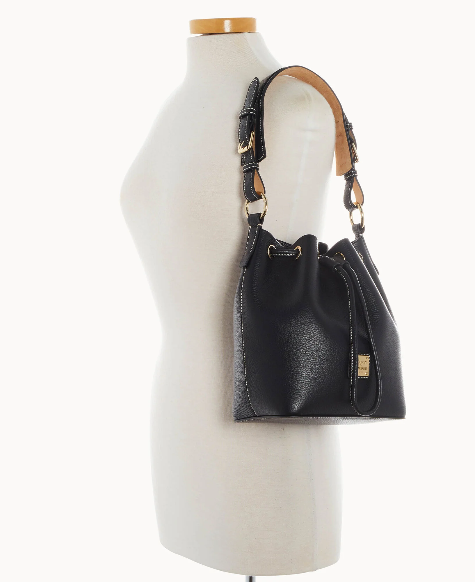 Lucca Leather Small Drawstring - Image 16