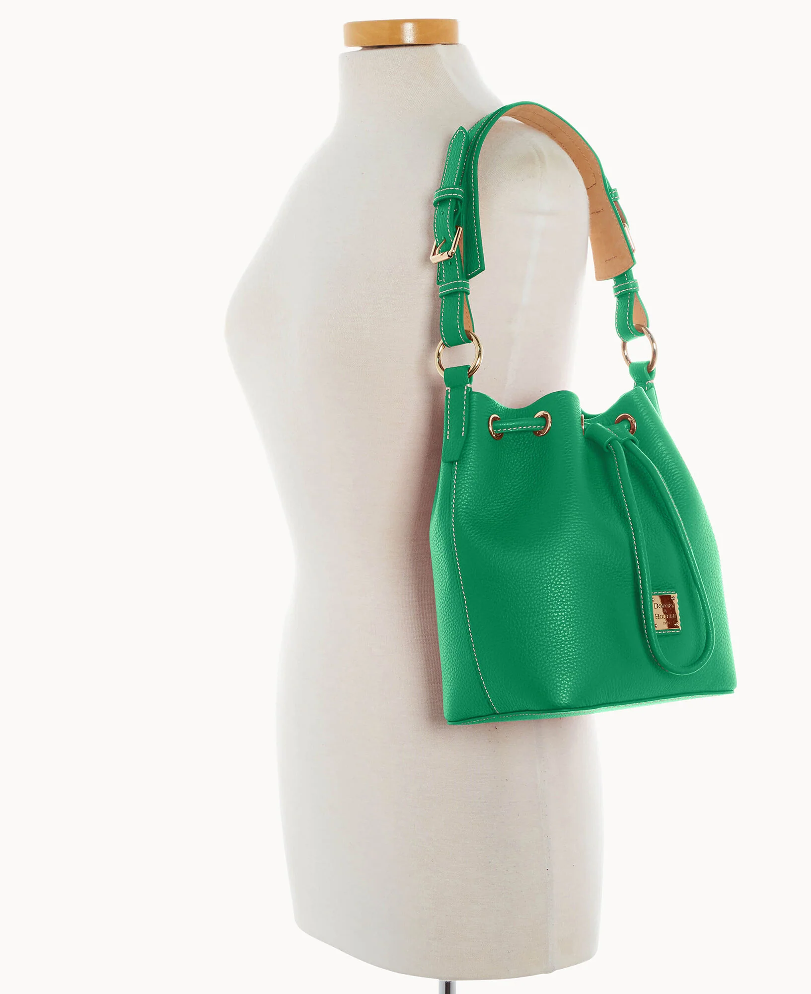 Lucca Leather Small Drawstring - Image 40