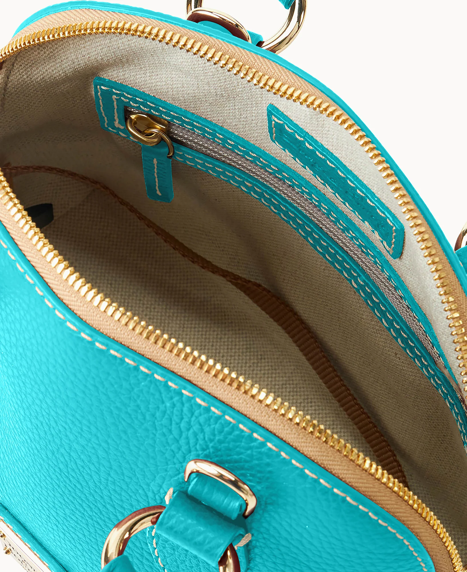 Lucca Leather Small Satchel - Image 13