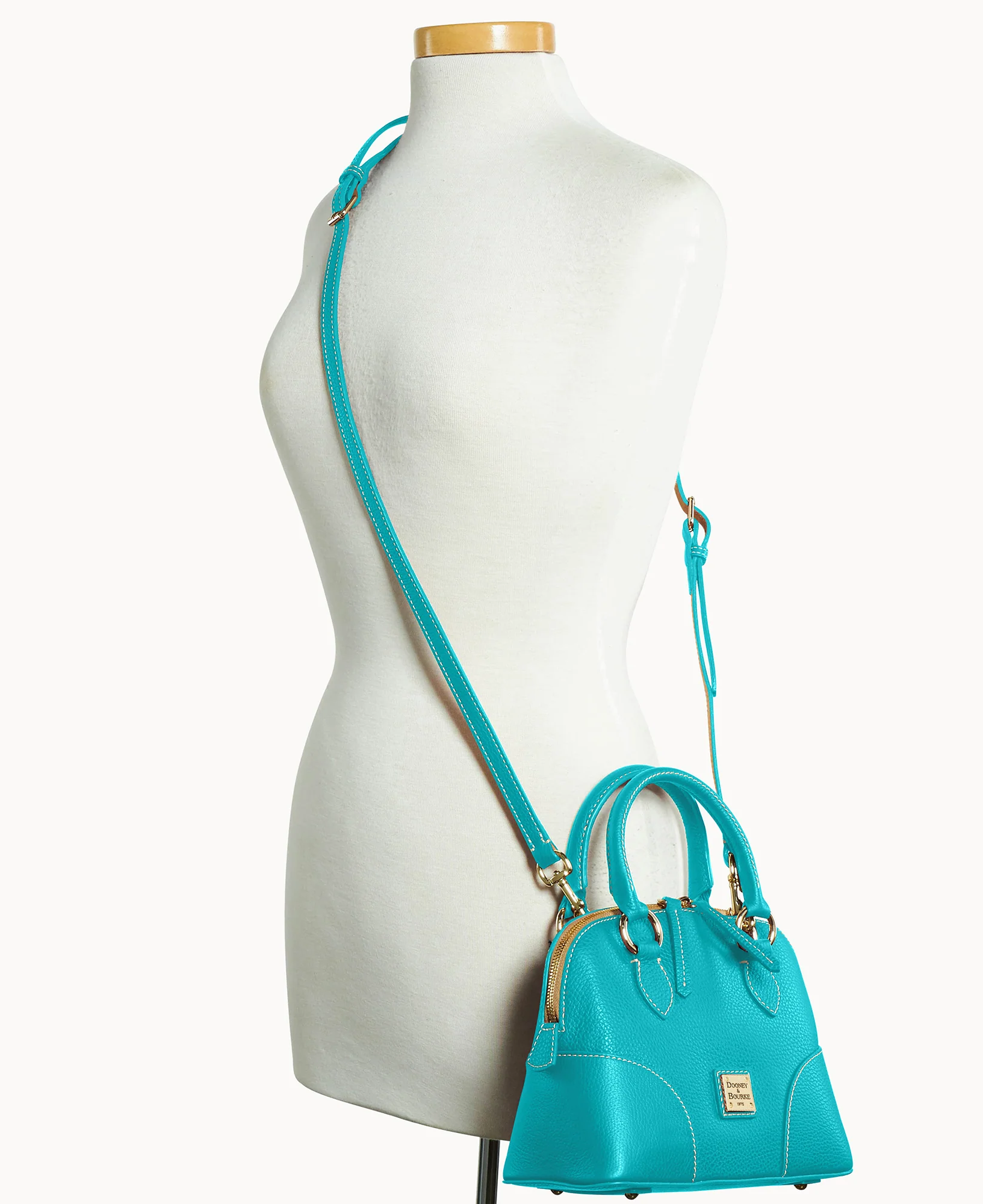 Lucca Leather Small Satchel - Image 14